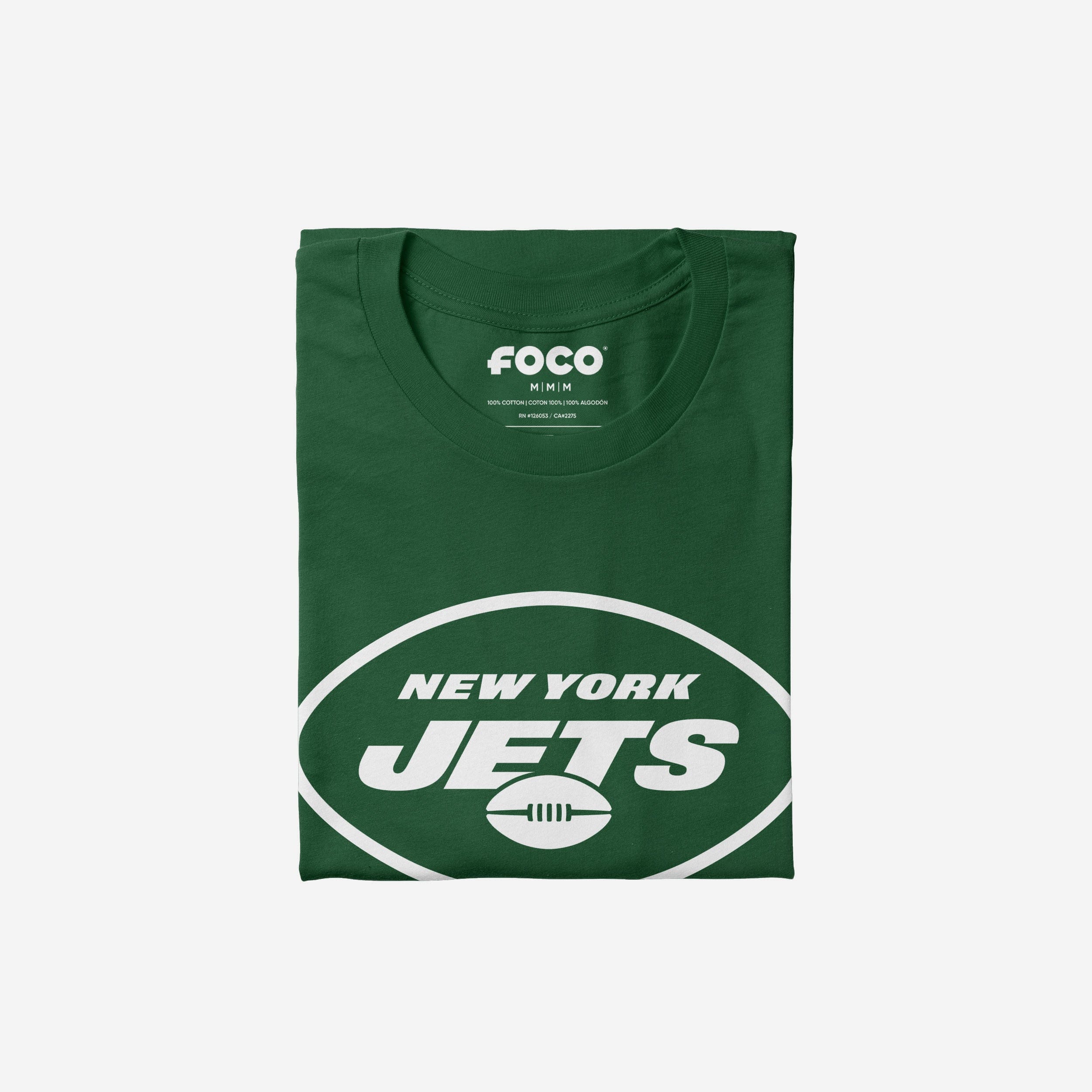 New York Jets 2019 Retro Logo T-Shirt - Image 4