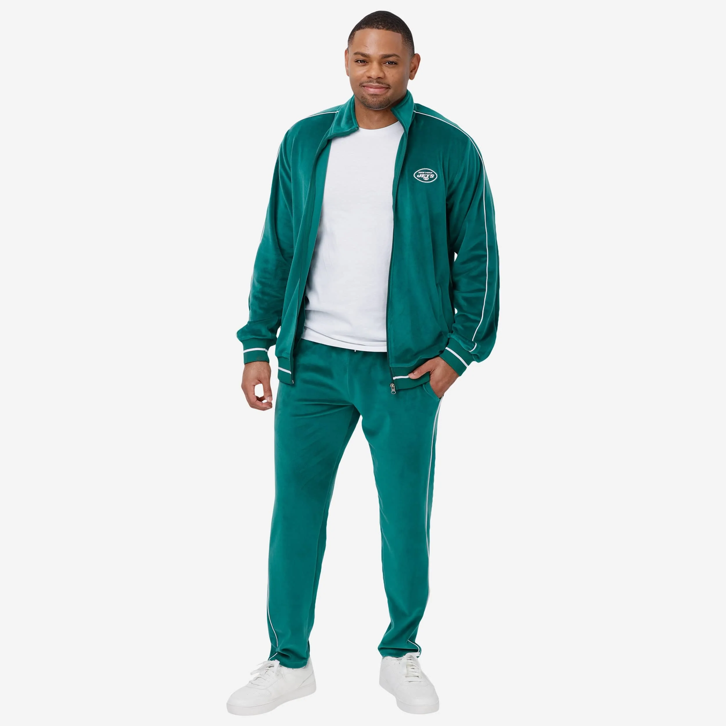 New York Jets 2019 Retro Velour Pants - Image 5