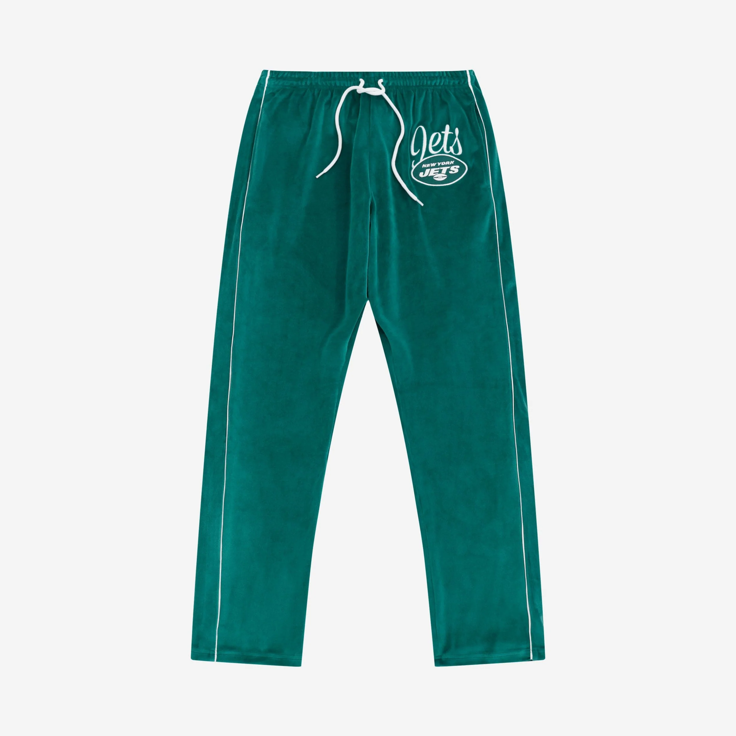New York Jets 2019 Retro Womens Velour Pants - Image 4