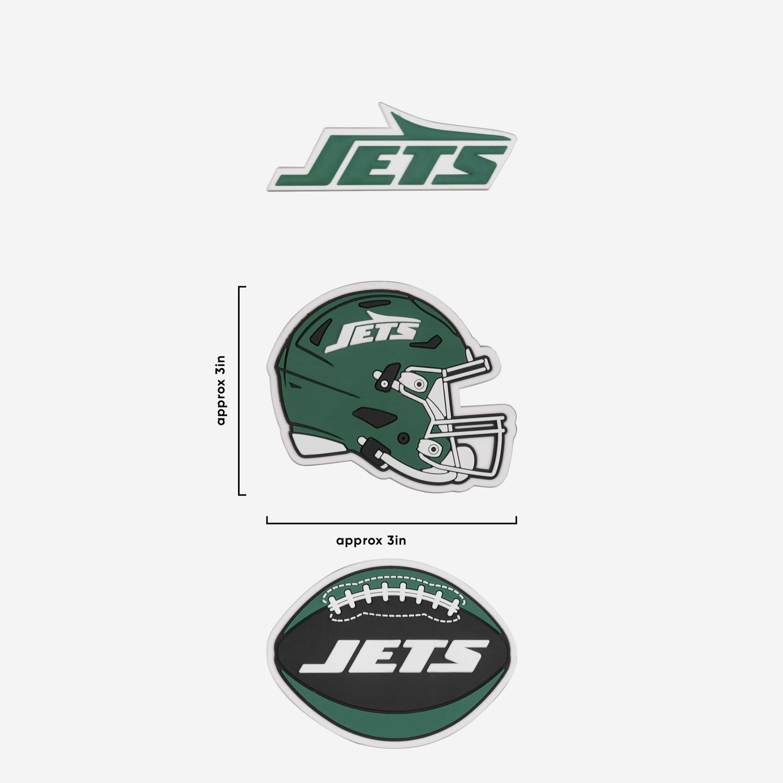 New York Jets 3 Pack Tailgate Tote Charms - Image 4