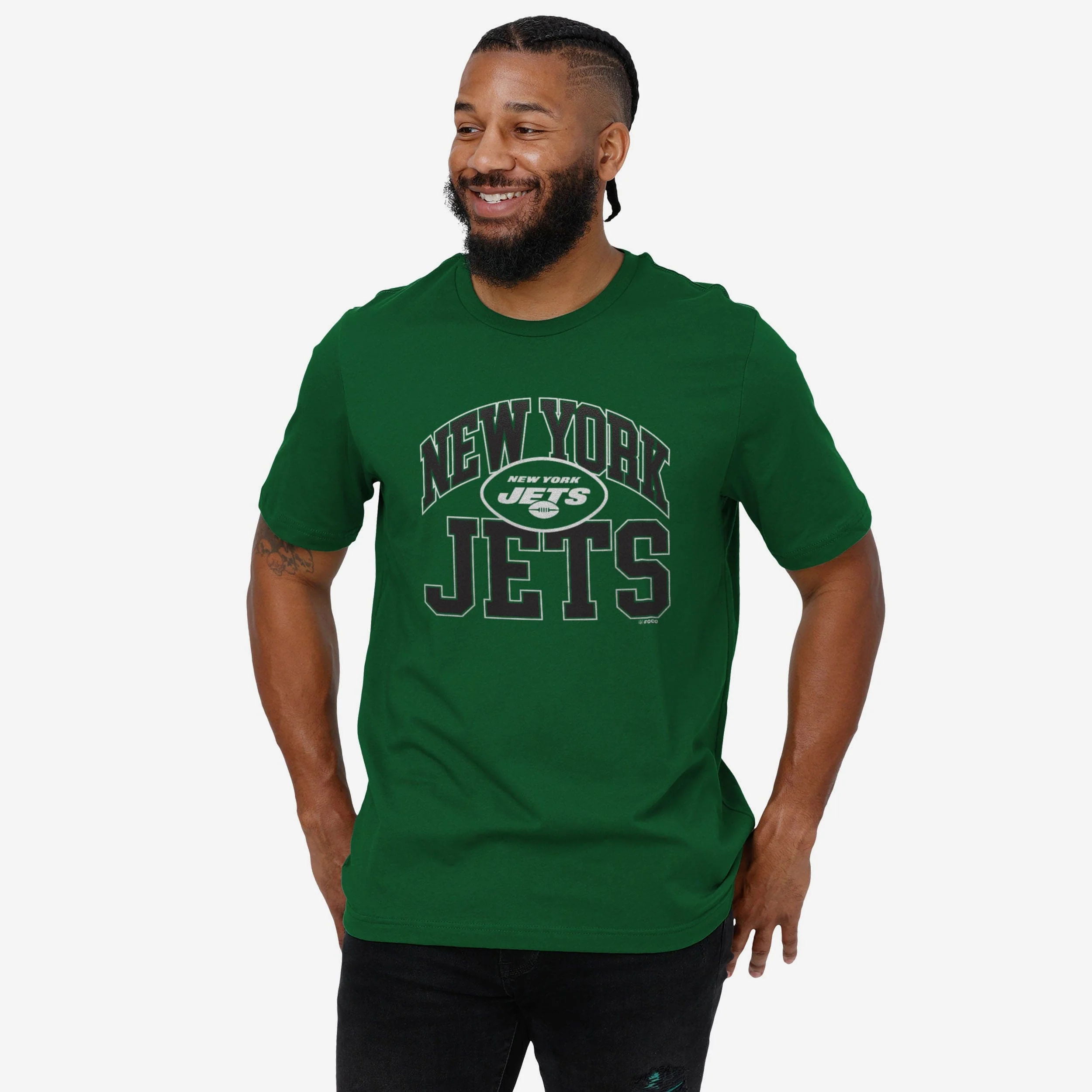 New York Jets Arched Wordmark T-Shirt - Image 2