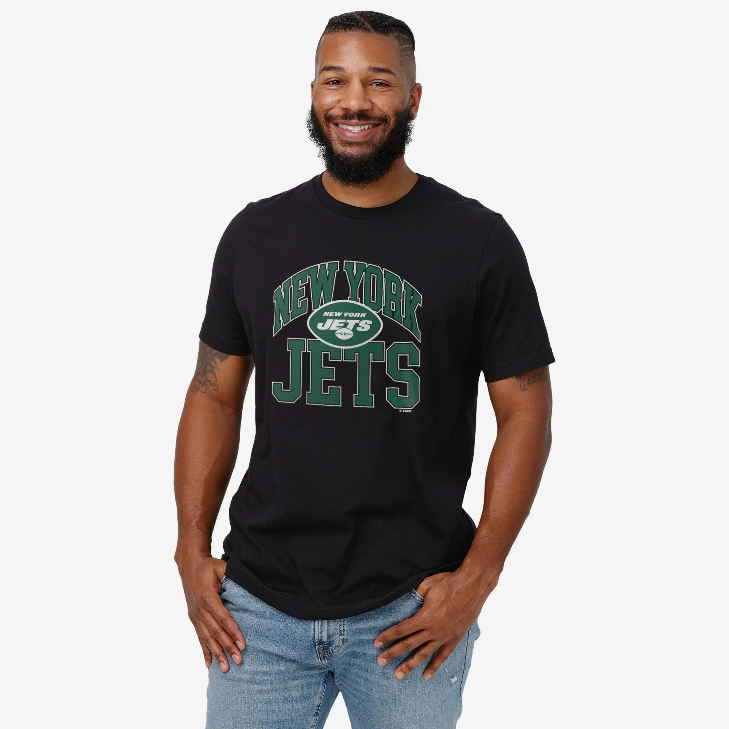 New York Jets Arched Wordmark T-Shirt - Image 6