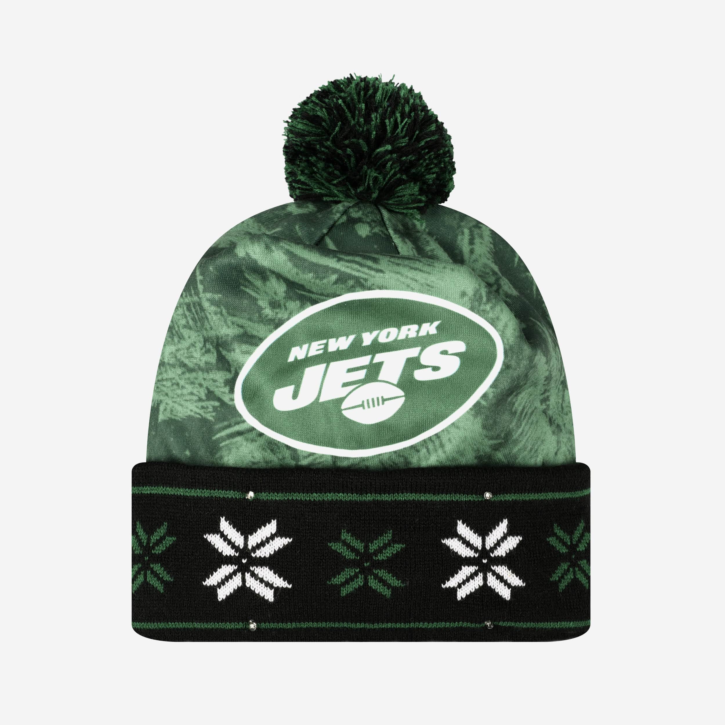 New York Jets Big Logo Light Up Beanie - Image 2