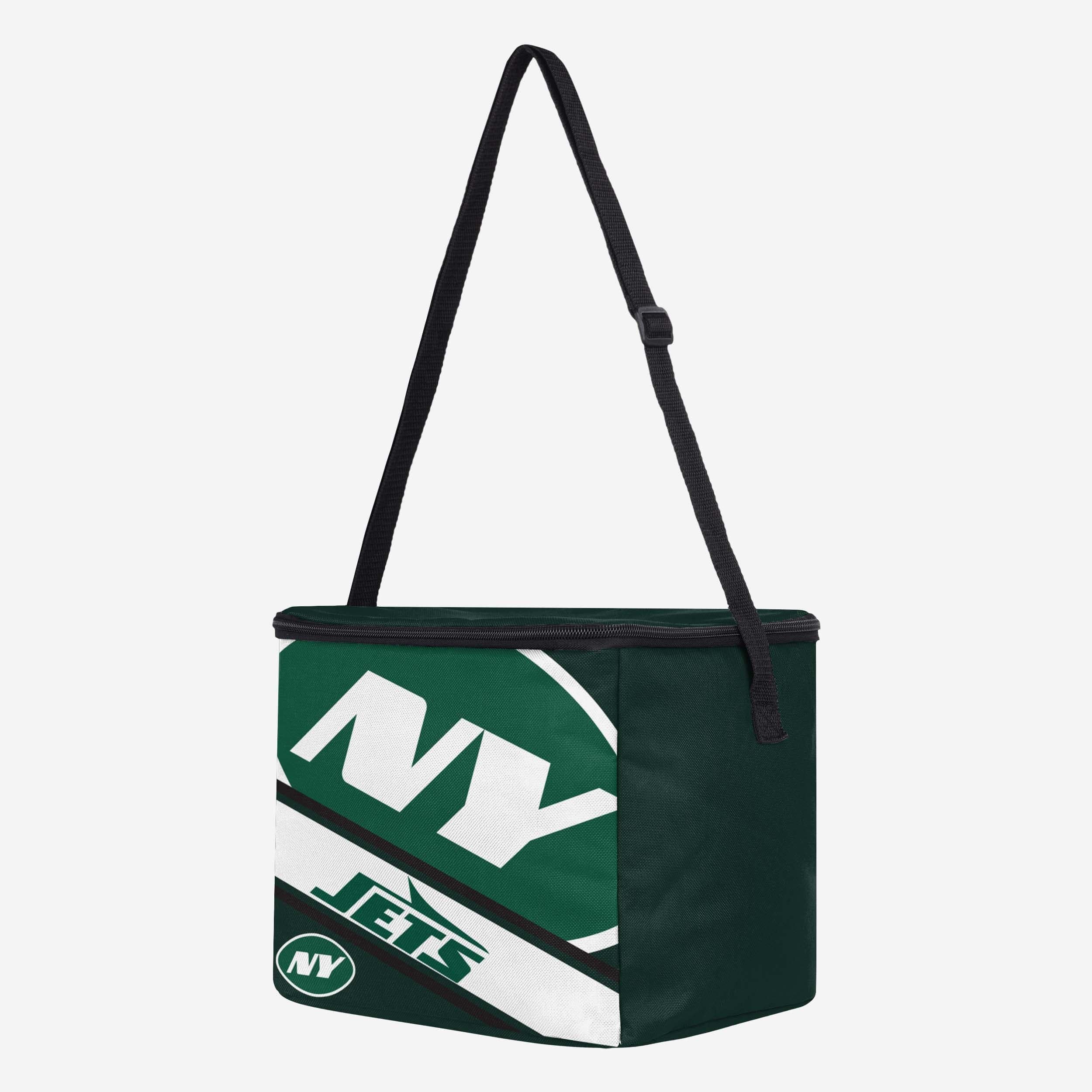 New York Jets Big Logo Stripe 12 Pack Cooler - Image 2