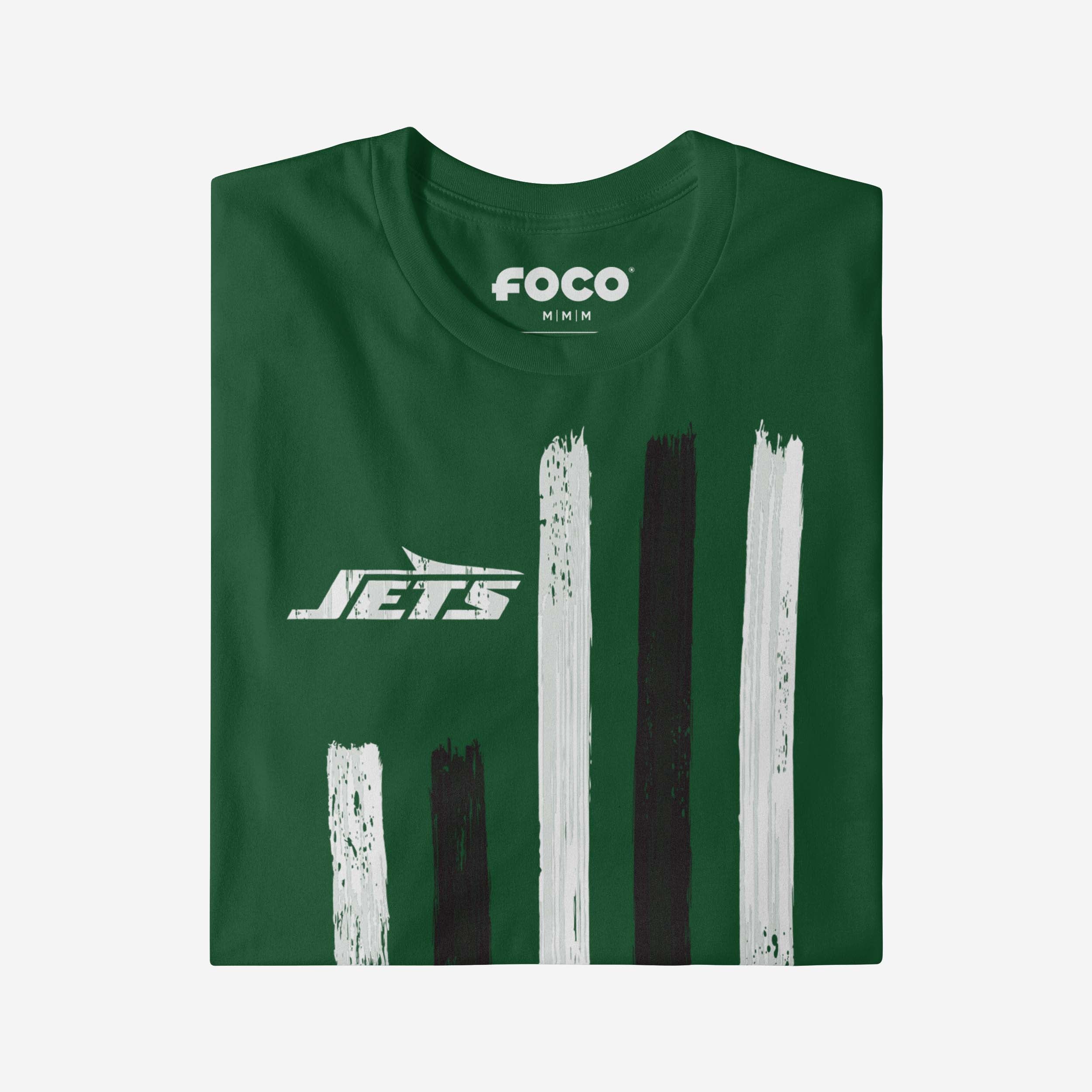 New York Jets Brushstroke Flag T-Shirt - Image 4