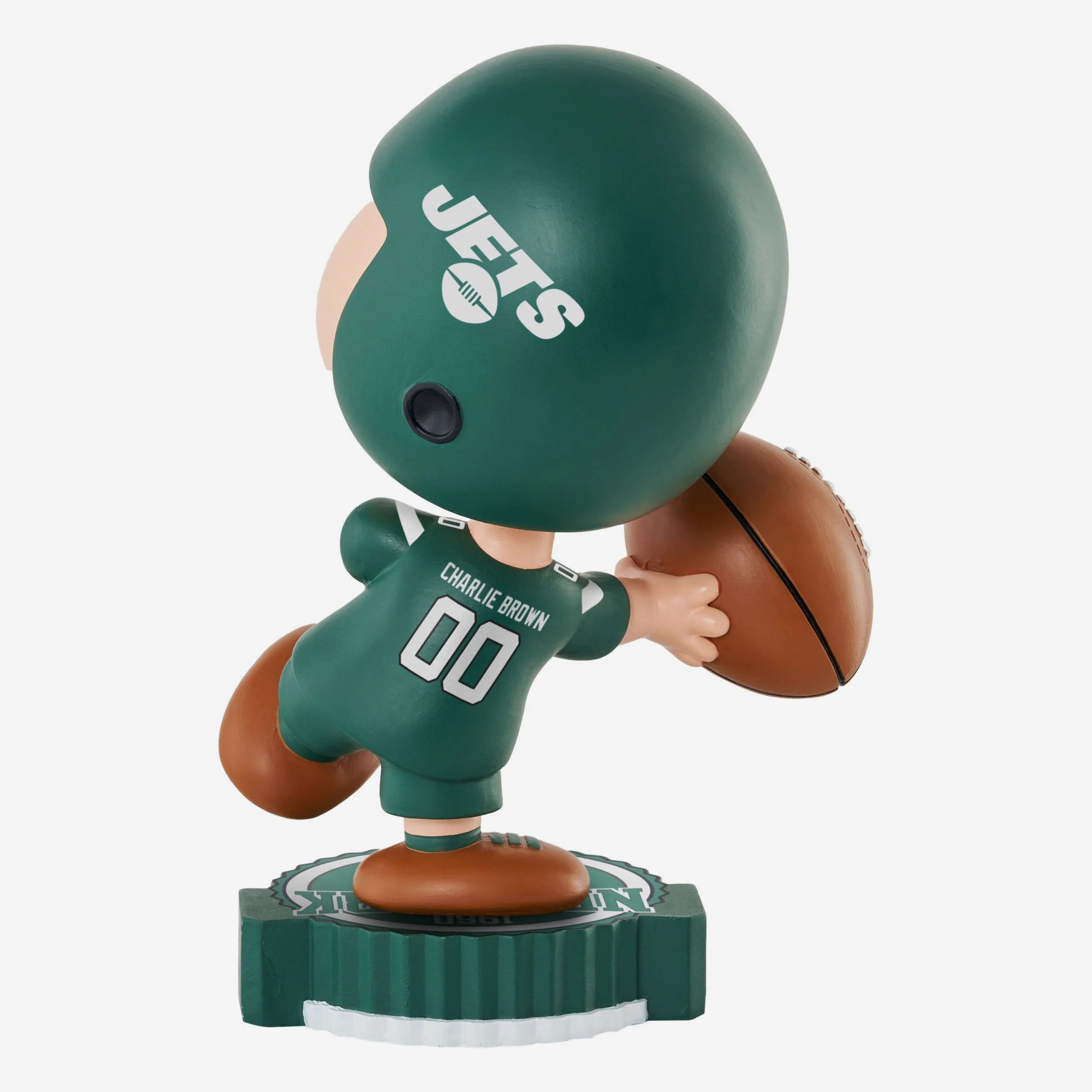New York Jets Charlie Brown Peanuts Bighead Bobblehead - Image 5