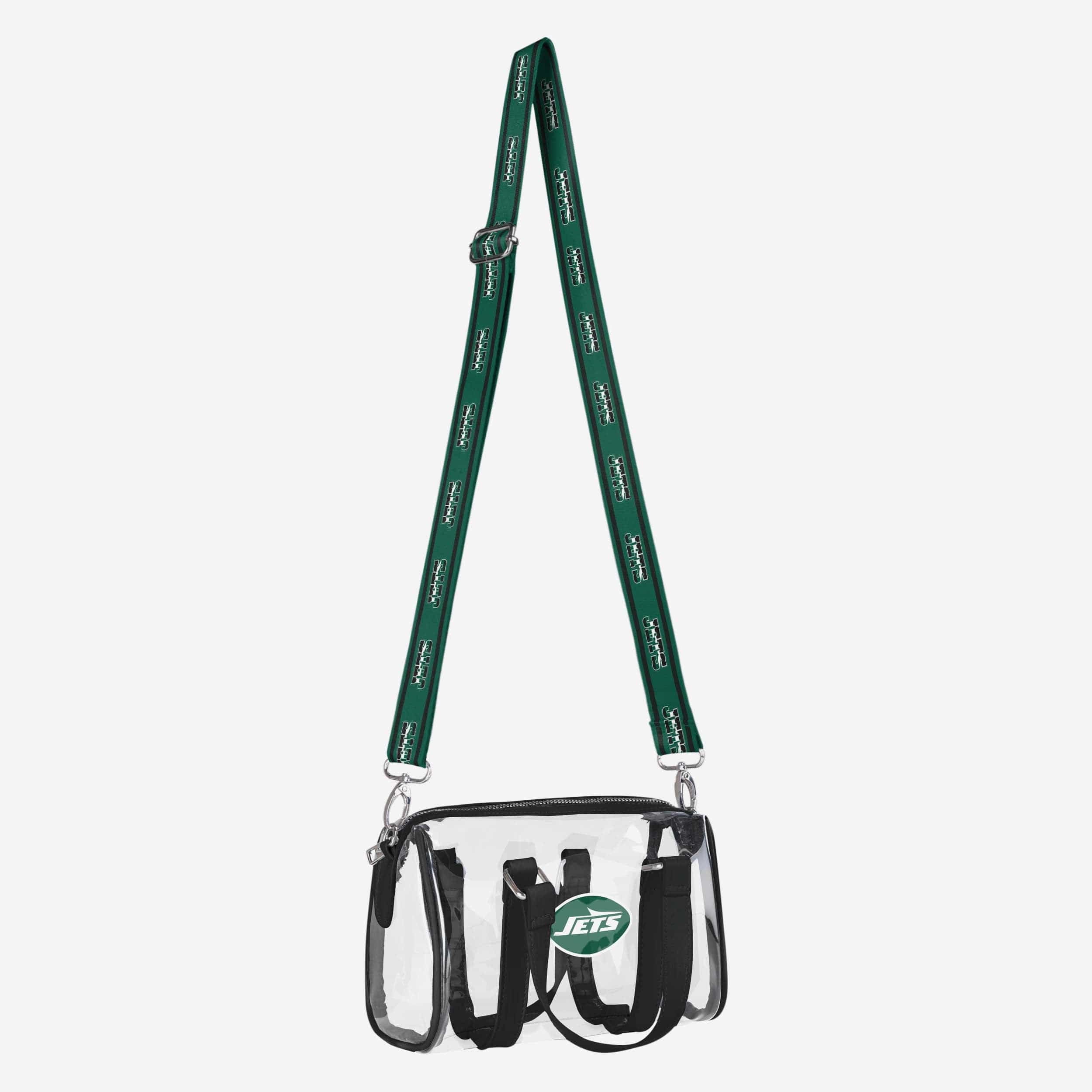 New York Jets Clear Barrel Bag - Image 2