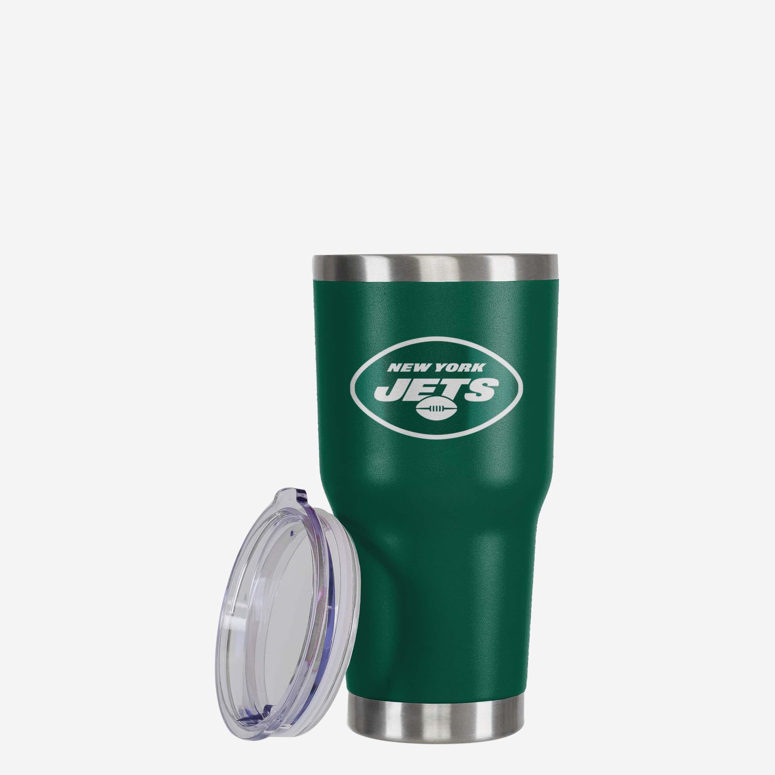 New York Jets Green Team Logo 30 oz Tumbler - Image 3