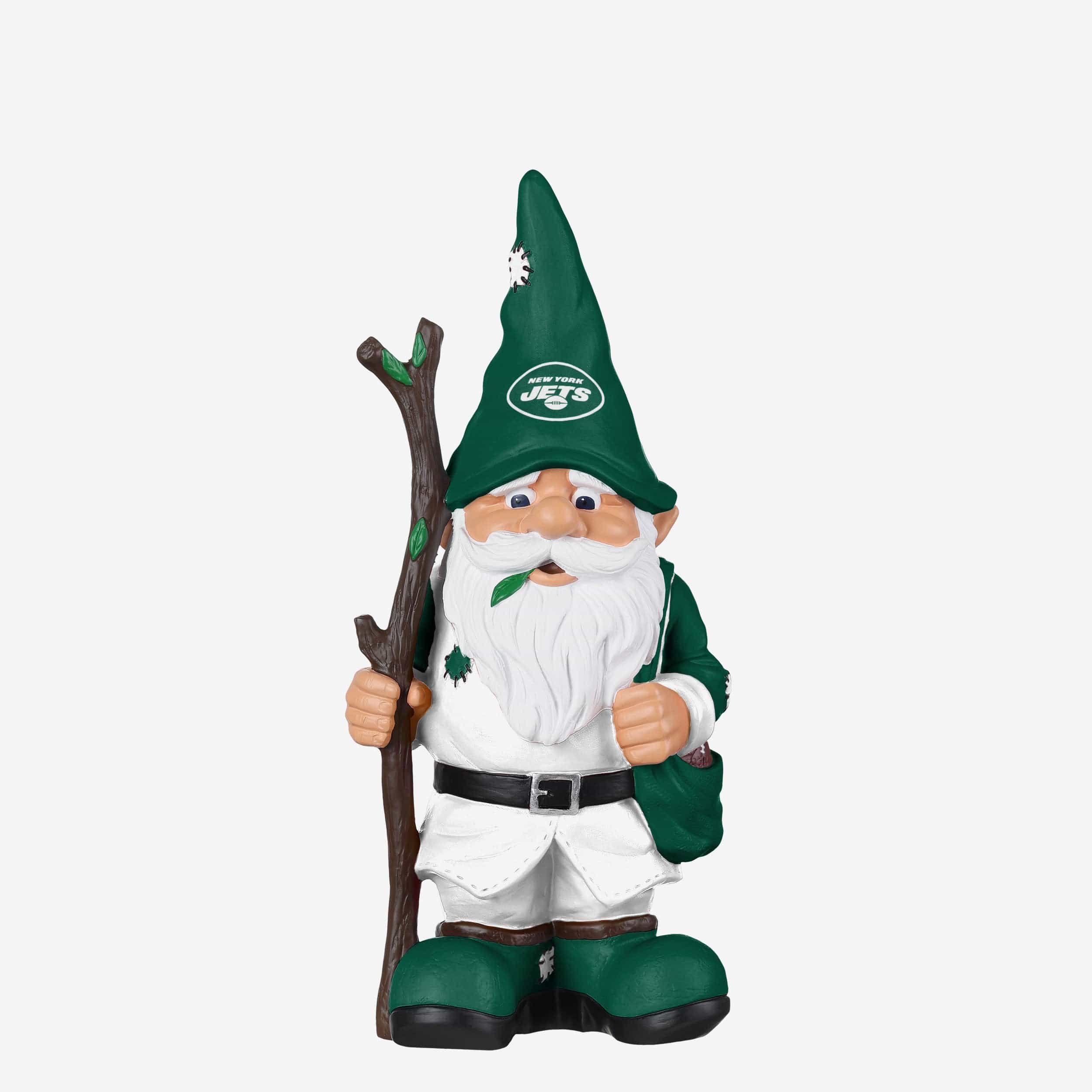 New York Jets Holding Stick Gnome