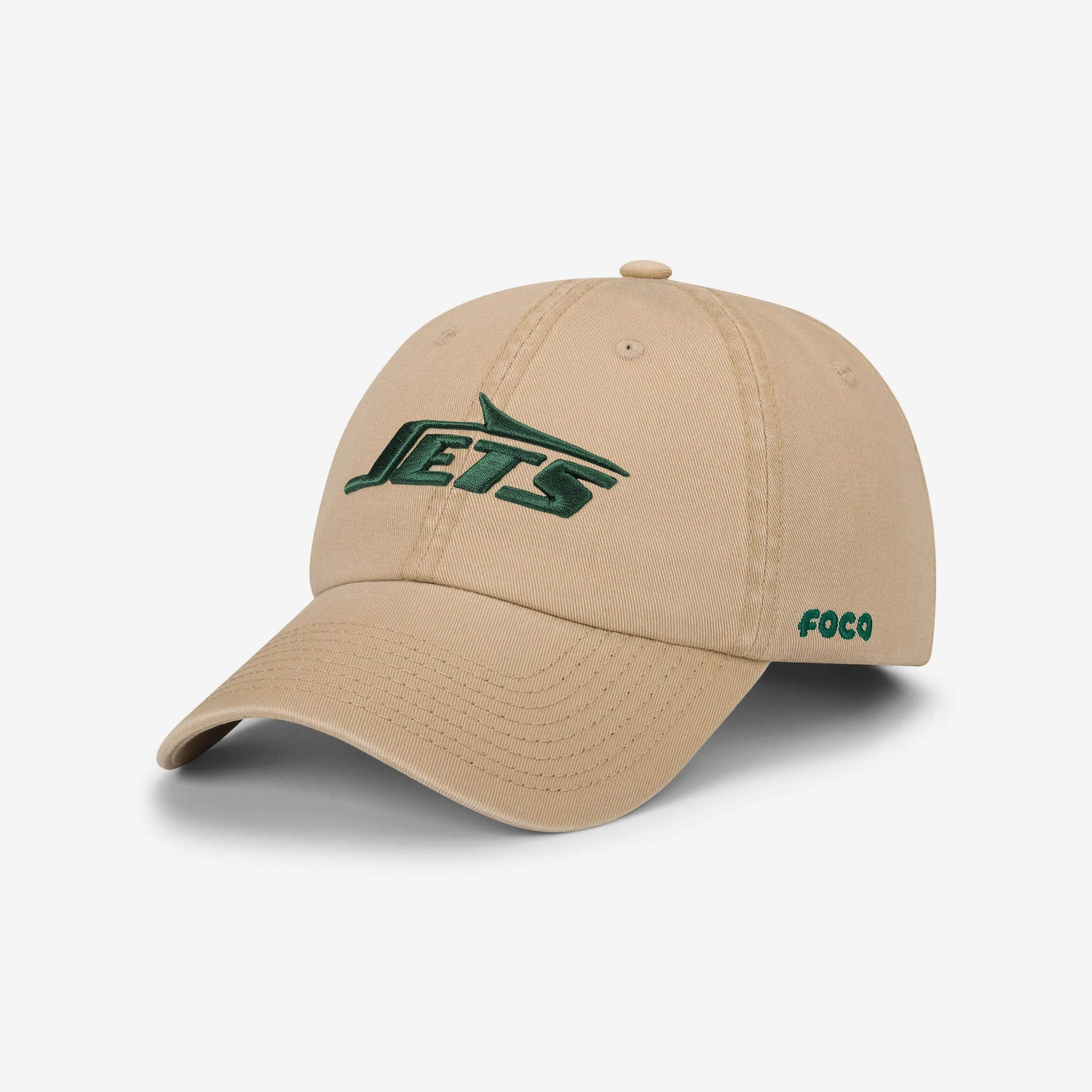 New York Jets Khaki Primary Logo Casual Cap