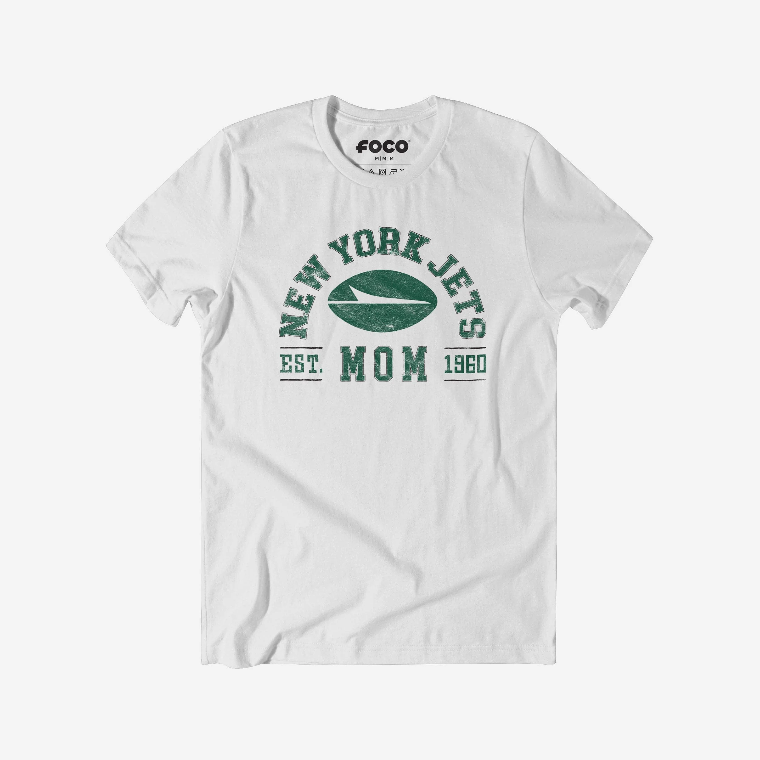 New York Jets Mom Arched T-Shirt
