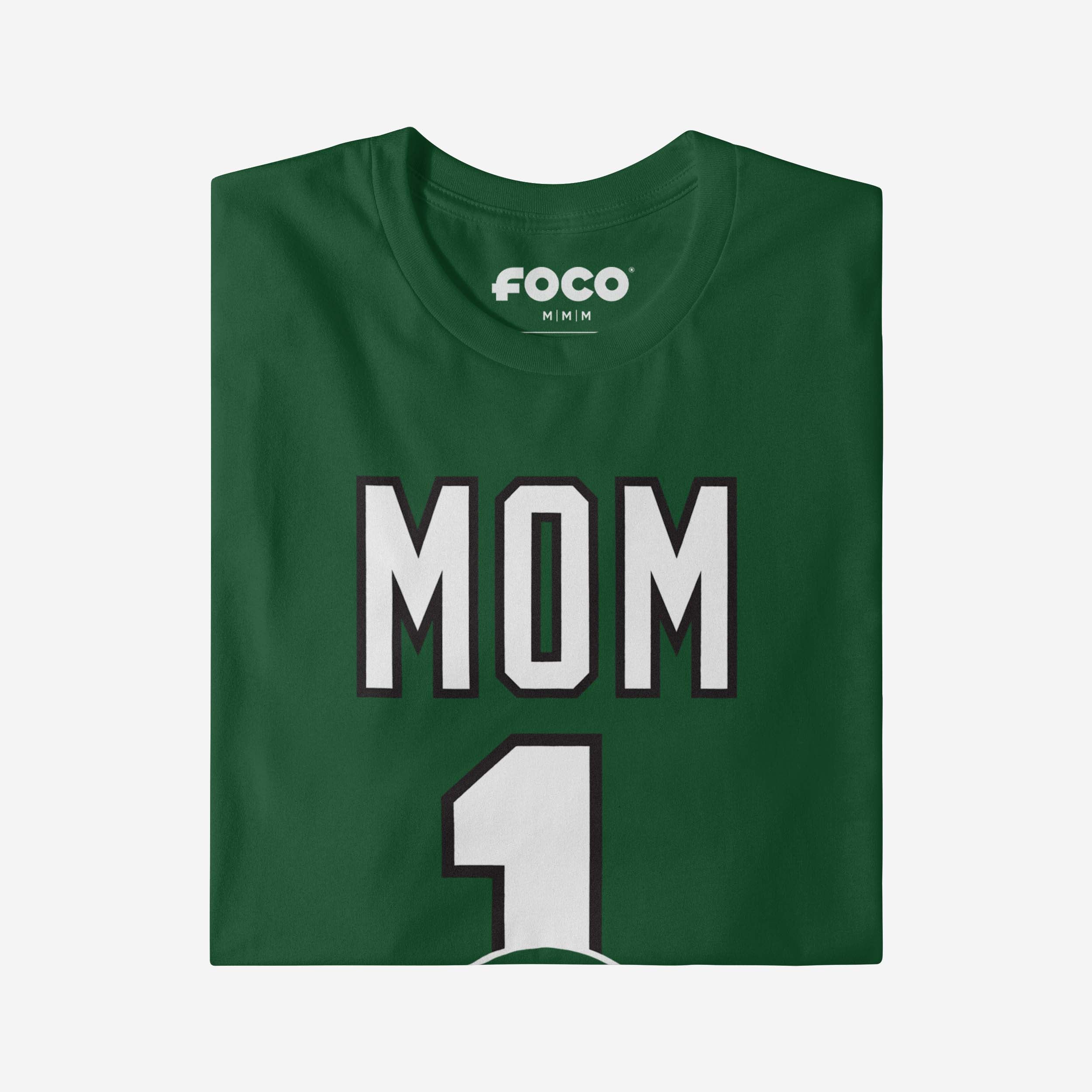 New York Jets Number 1 Mom T-Shirt - Image 4