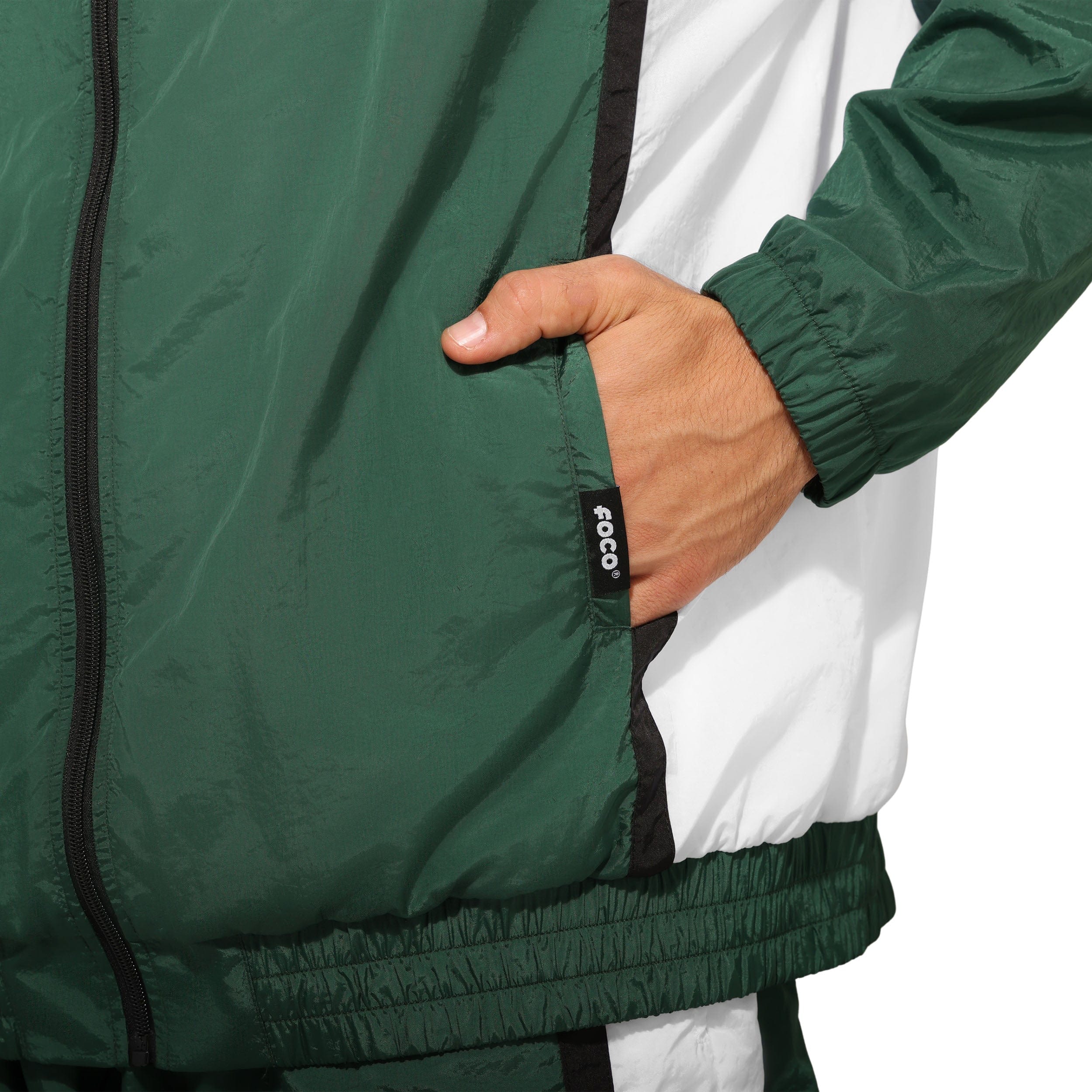 New York Jets Nylon Crinkle Gameday Jacket - Image 4