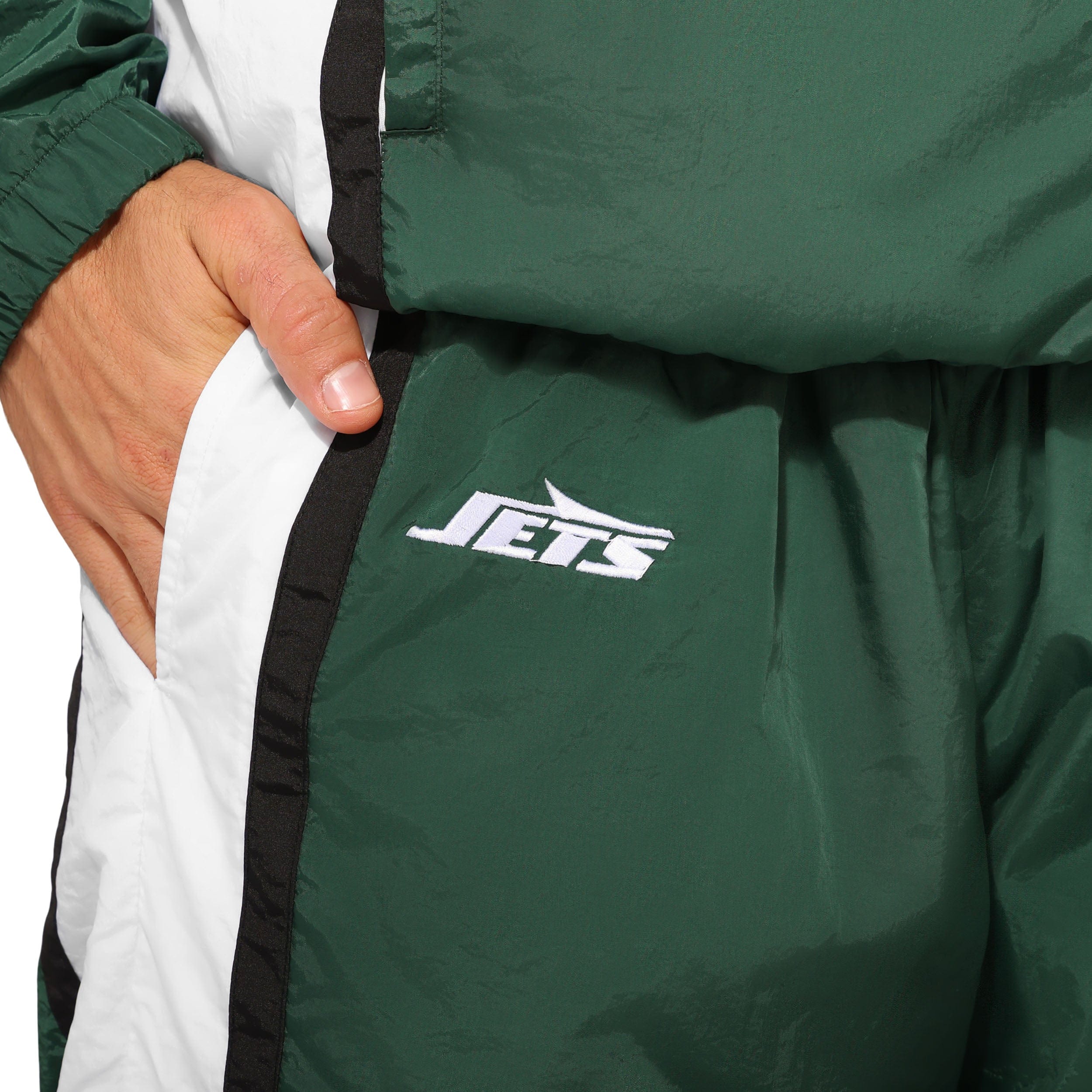 New York Jets Nylon Crinkle Gameday Pants - Image 3