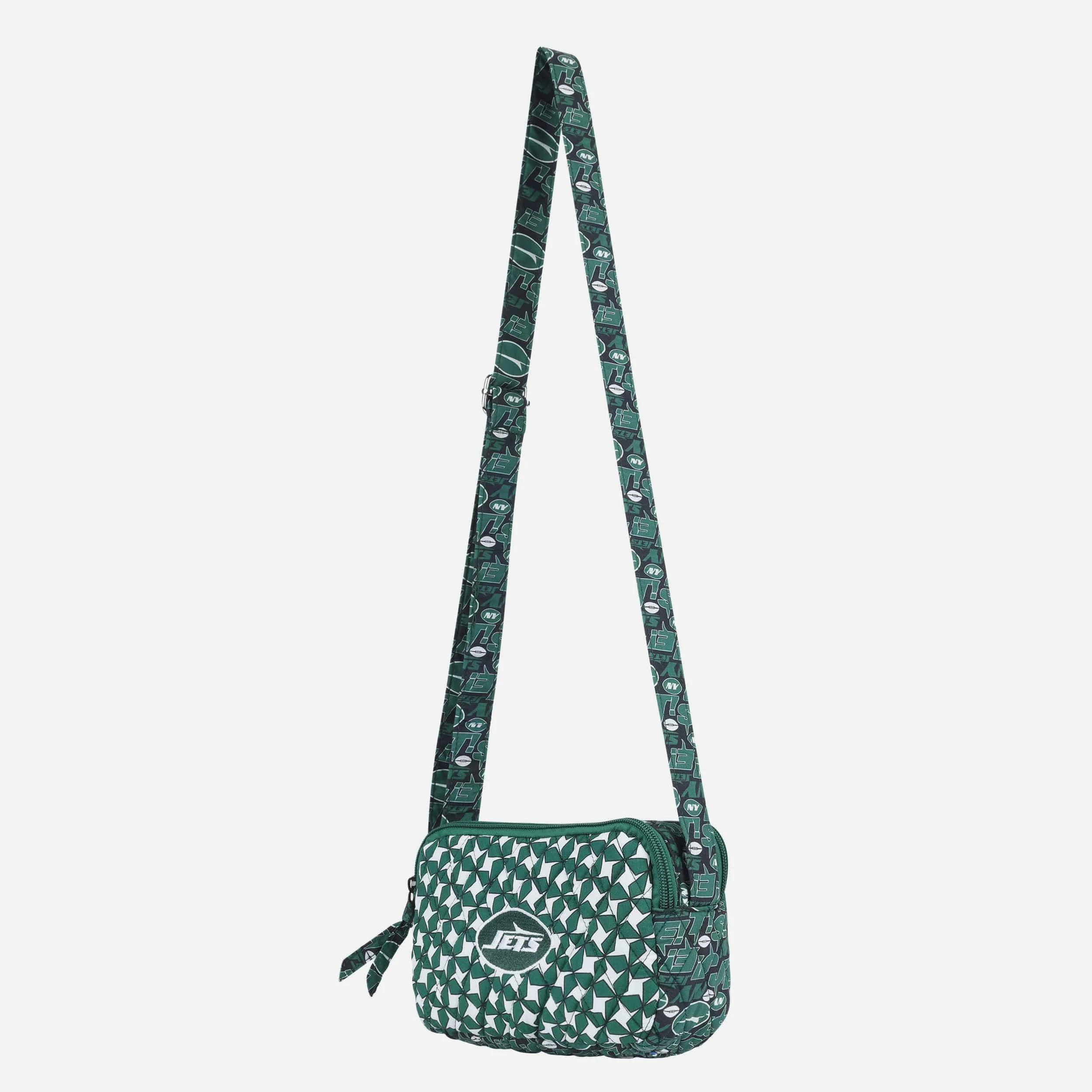 New York Jets Quilted Crossbody Bag - Image 3