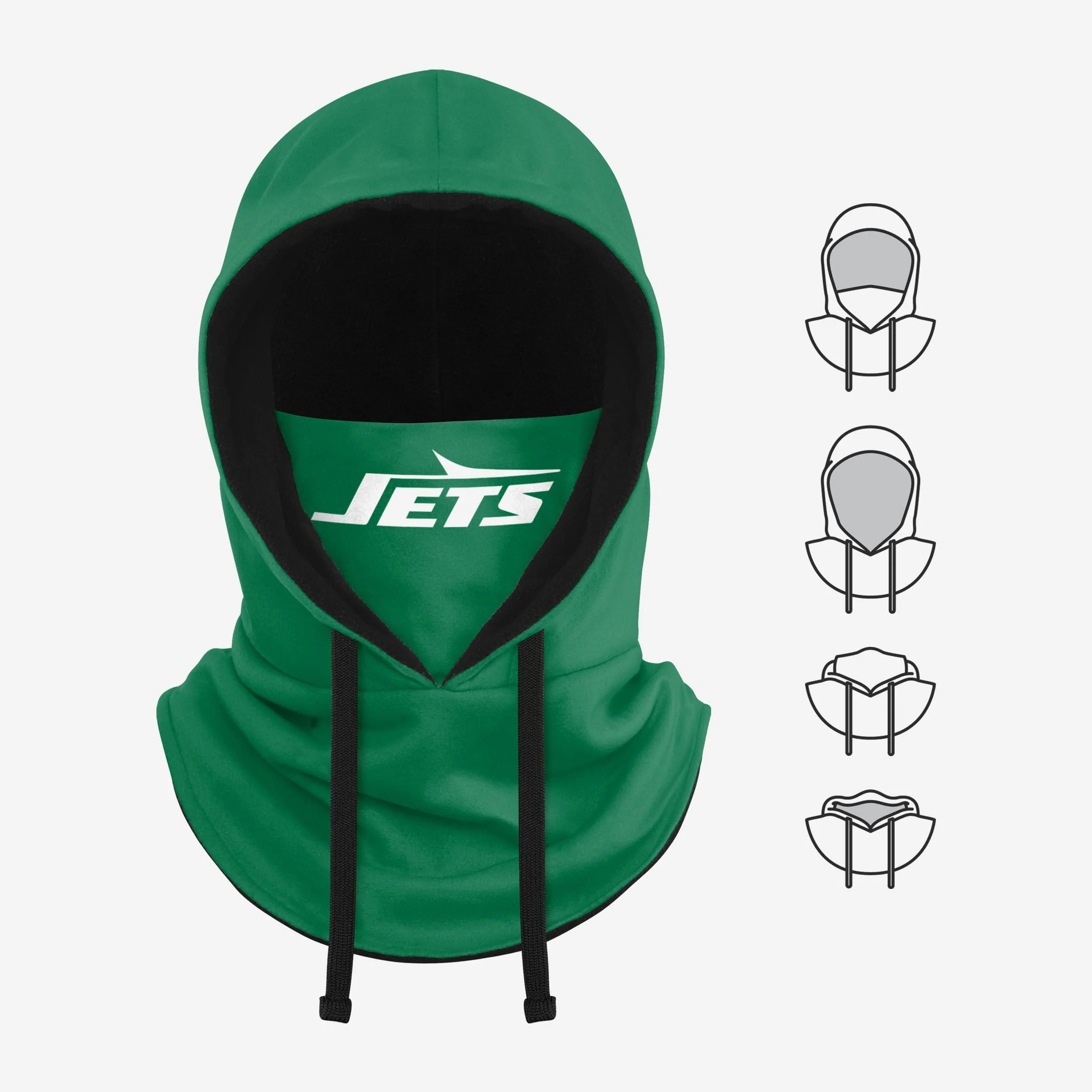 New York Jets Retro Drawstring Hooded Gaiter - Image 5