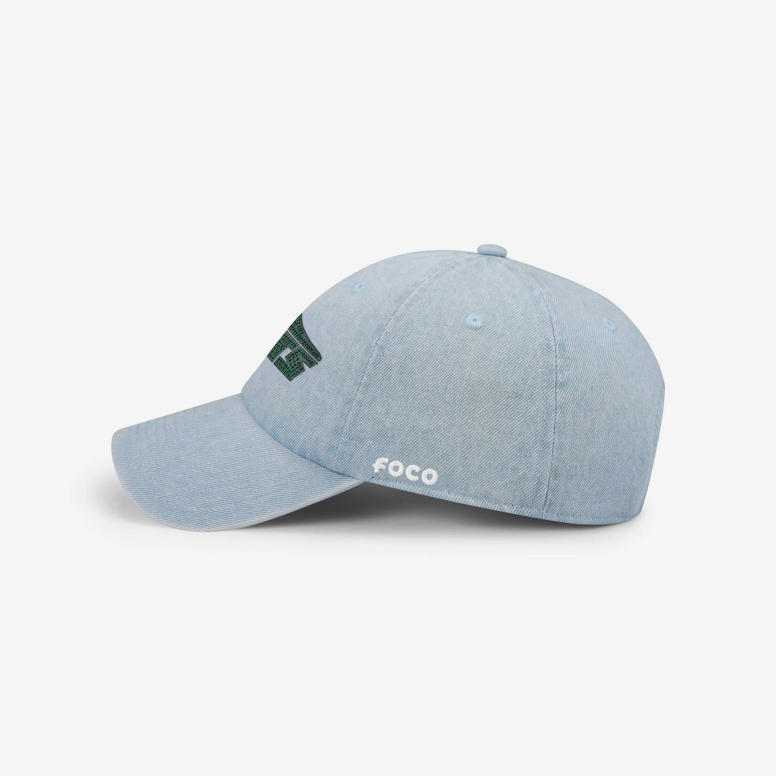 New York Jets Rhinestone Logo Denim Casual Cap - Image 3