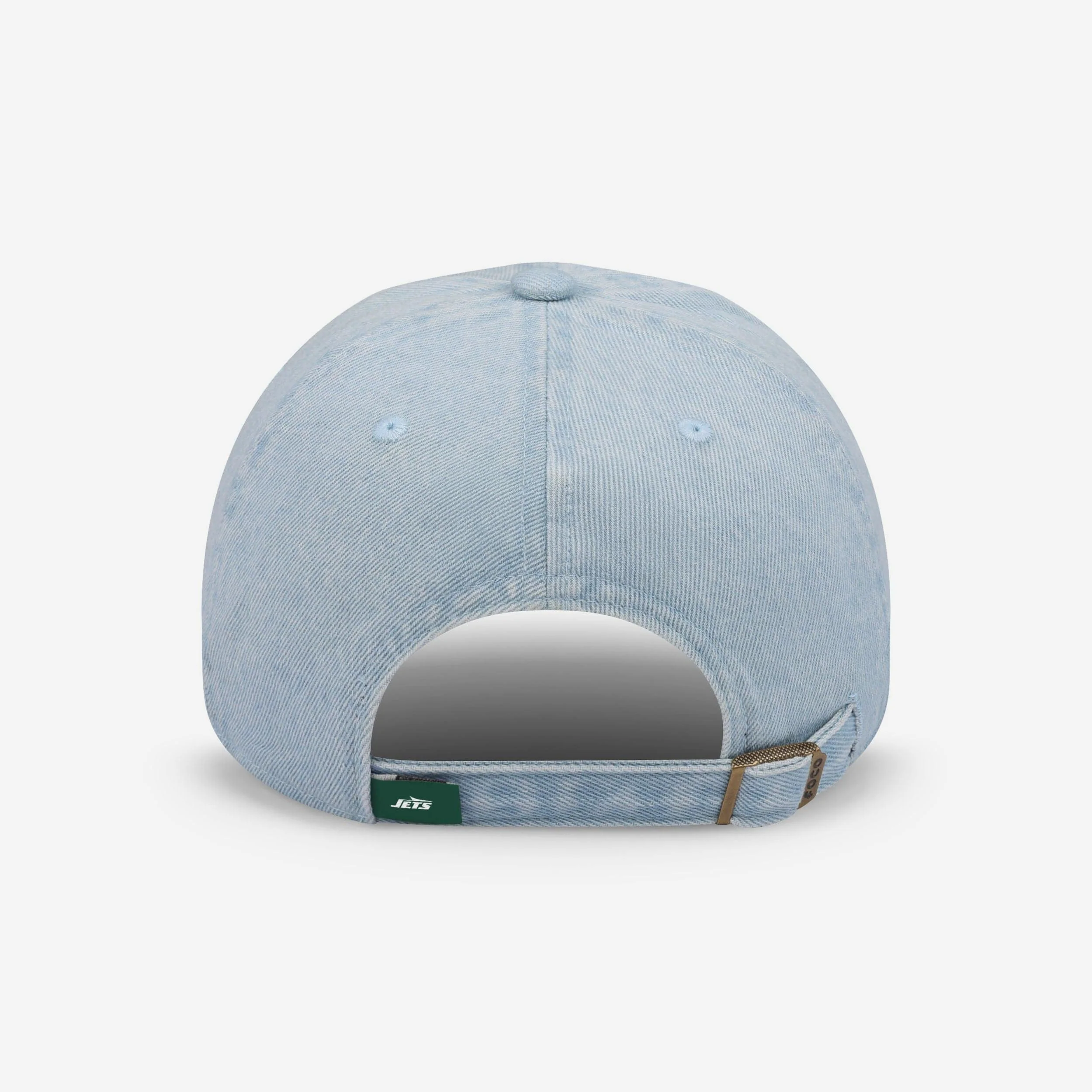 New York Jets Rhinestone Logo Denim Casual Cap - Image 4