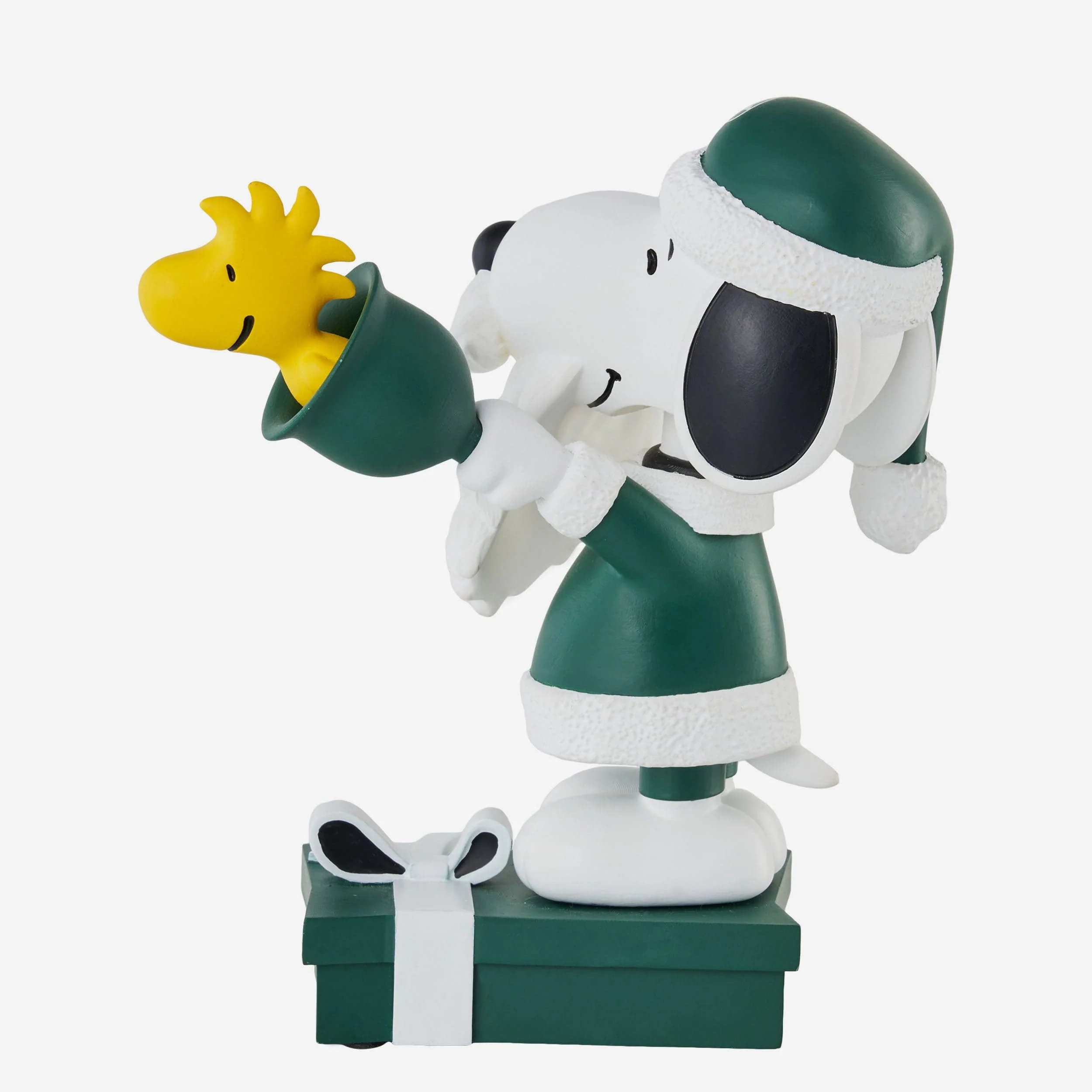 New York Jets Snoopy & Woodstock Peanuts Christmas Special Bobblehead - Image 5