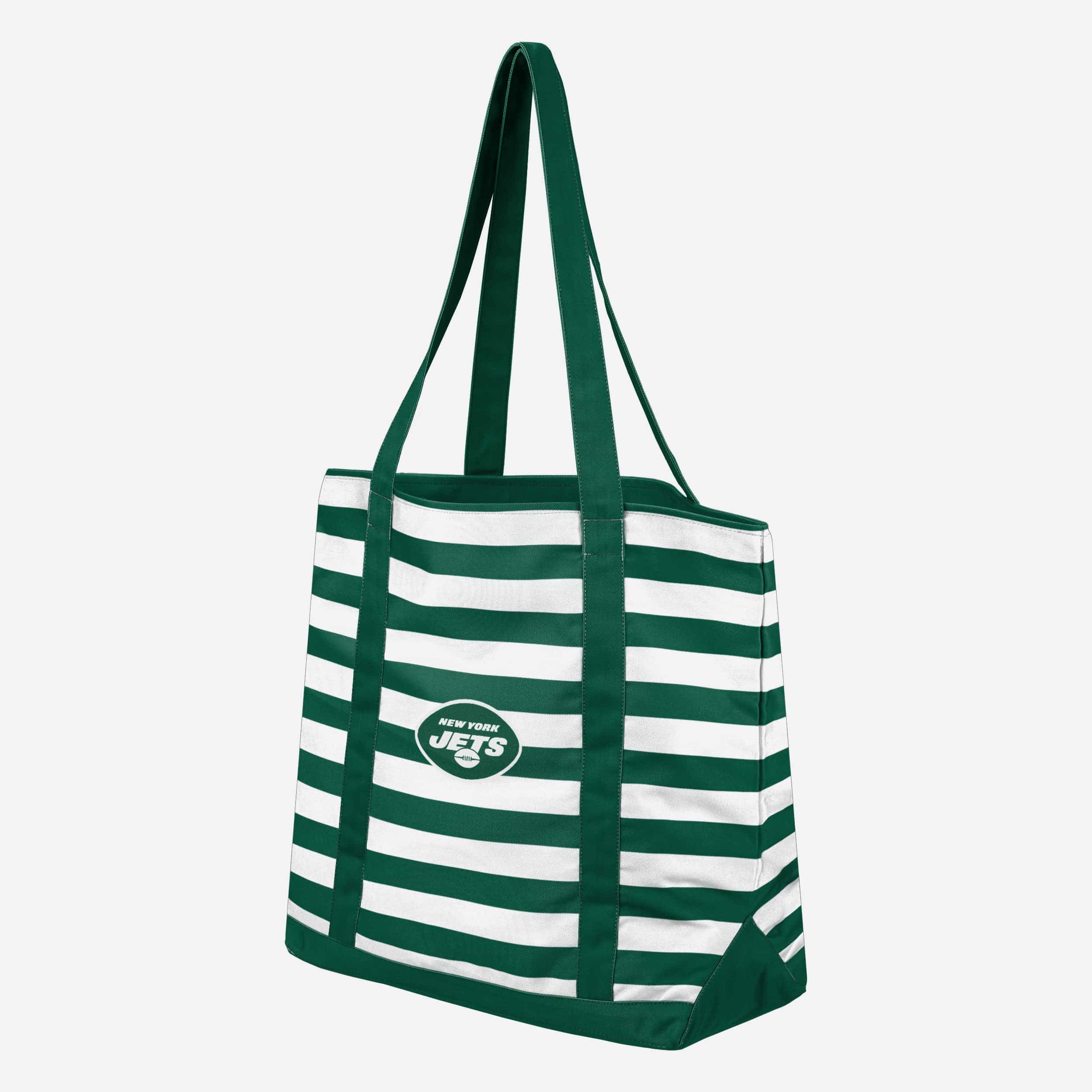 New York Jets Team Stripe Canvas Tote Bag - Image 2