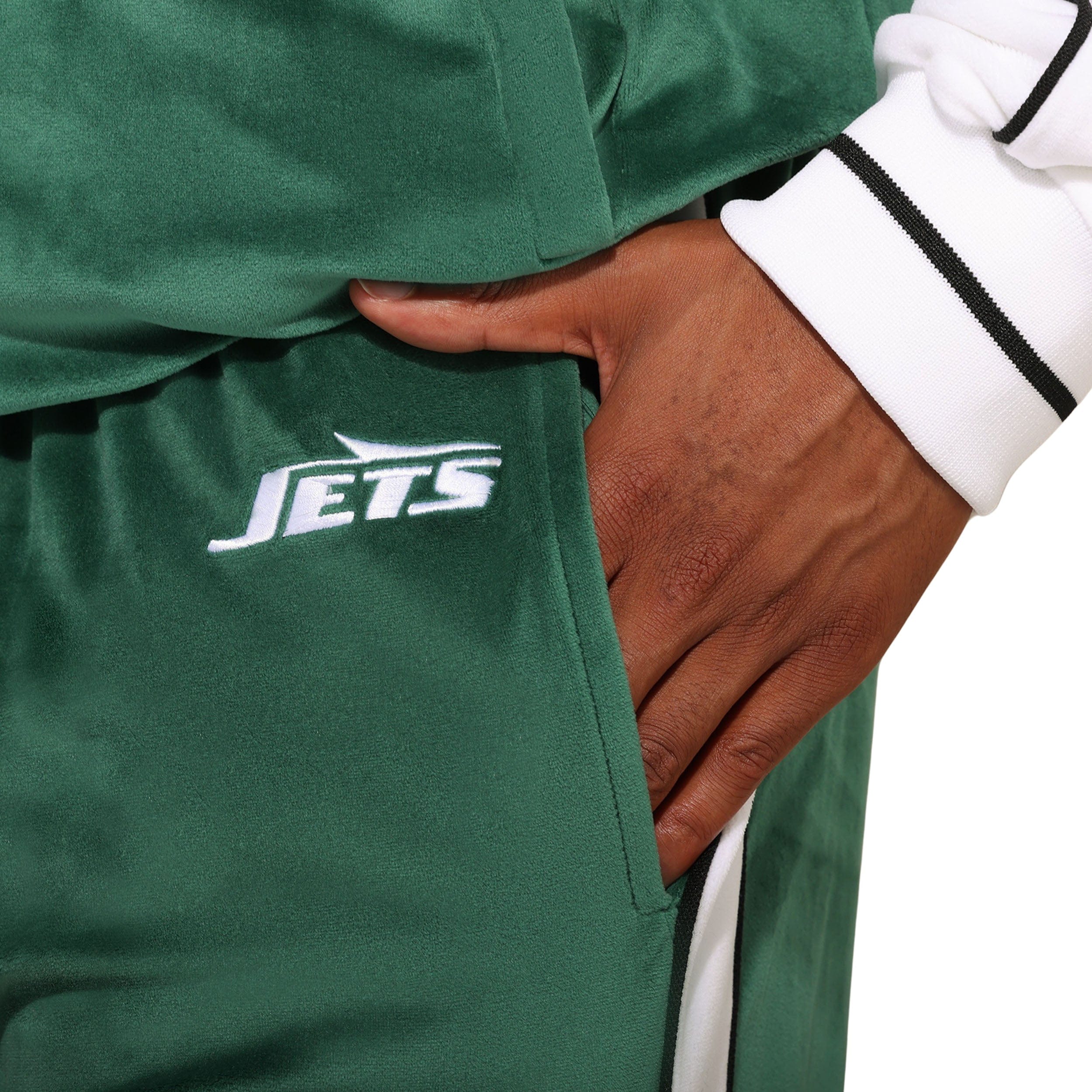 New York Jets Two Tone Velour Pants - Image 3