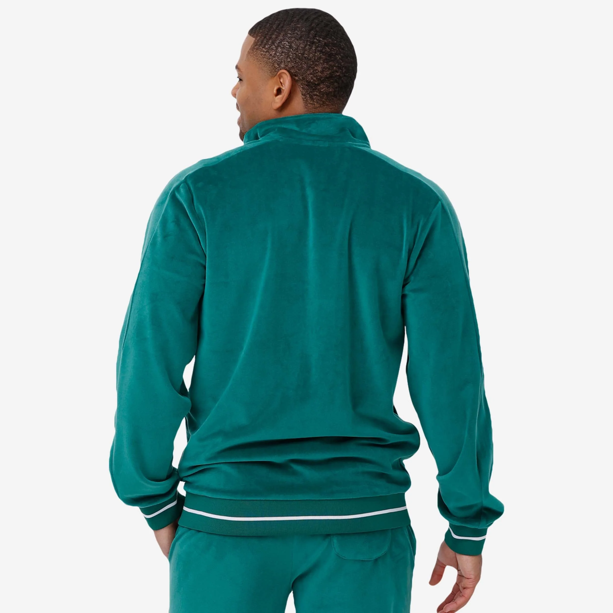 New York Jets Velour Zip Up Top - Image 2