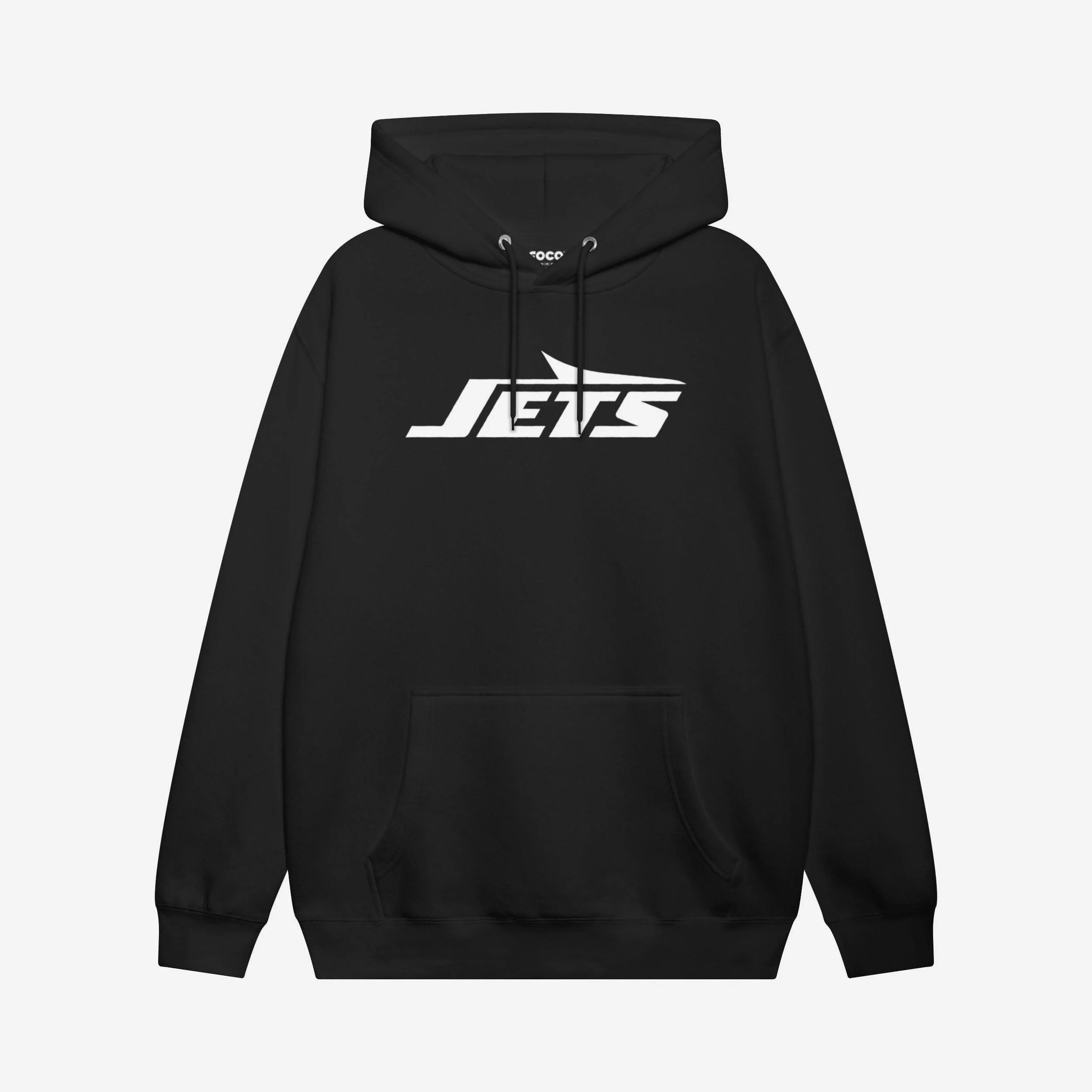New York Jets White Logo Hoodie