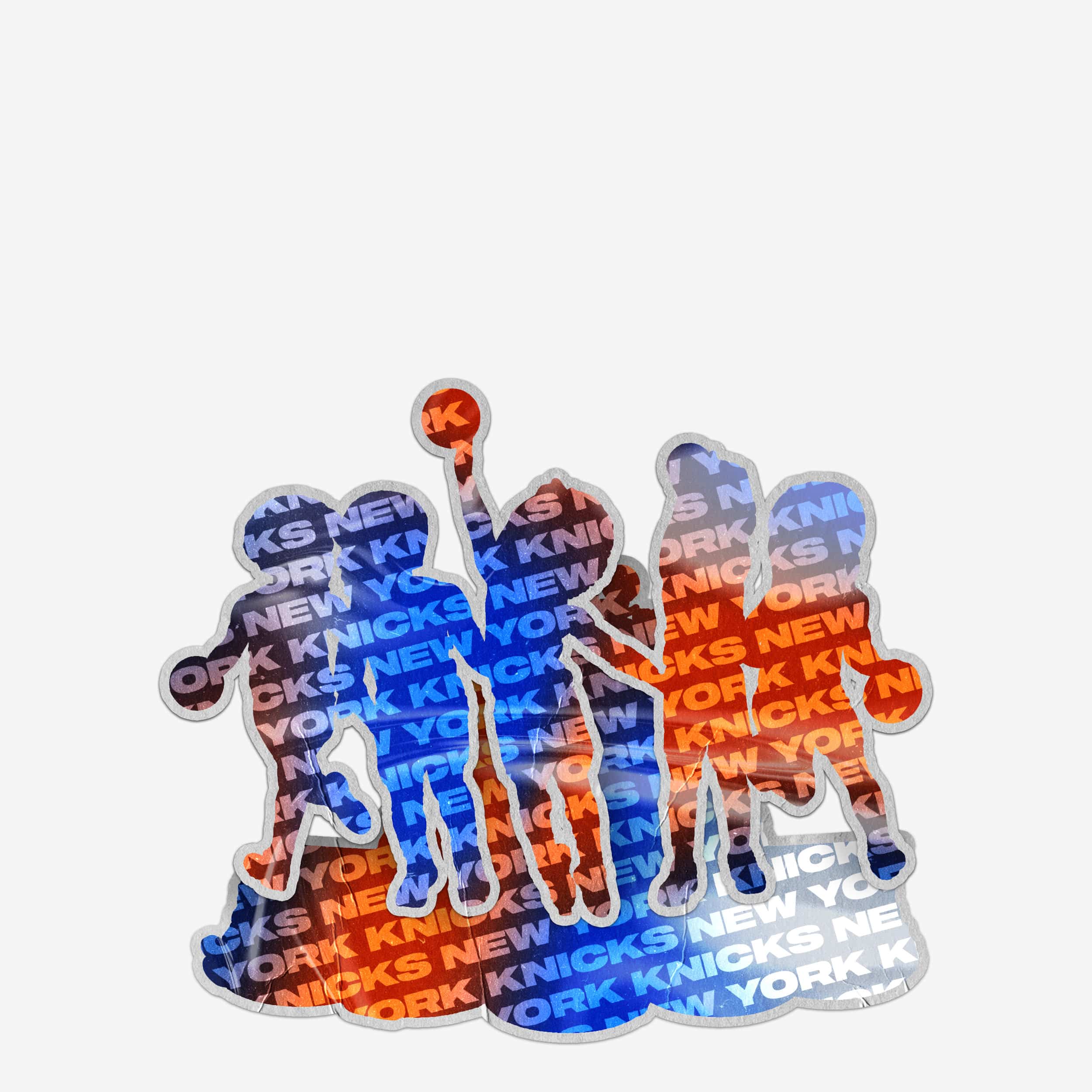 New York Knicks 2026 Finals Game of the Ages Mini Bobblehead Scene