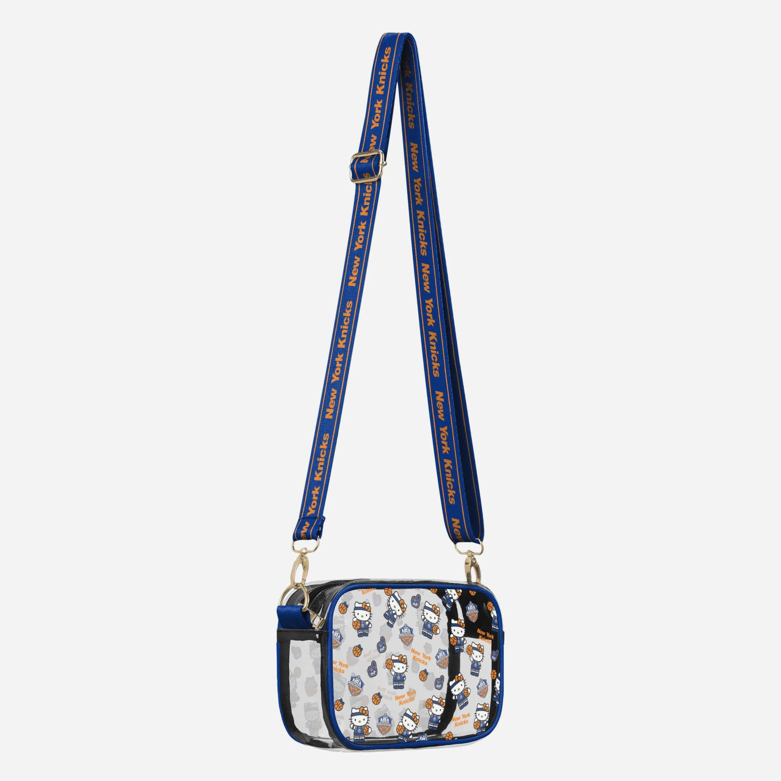 New York Knicks 2026 NBA Champions Hello Kitty® Clear Crossbody Bag - Image 2