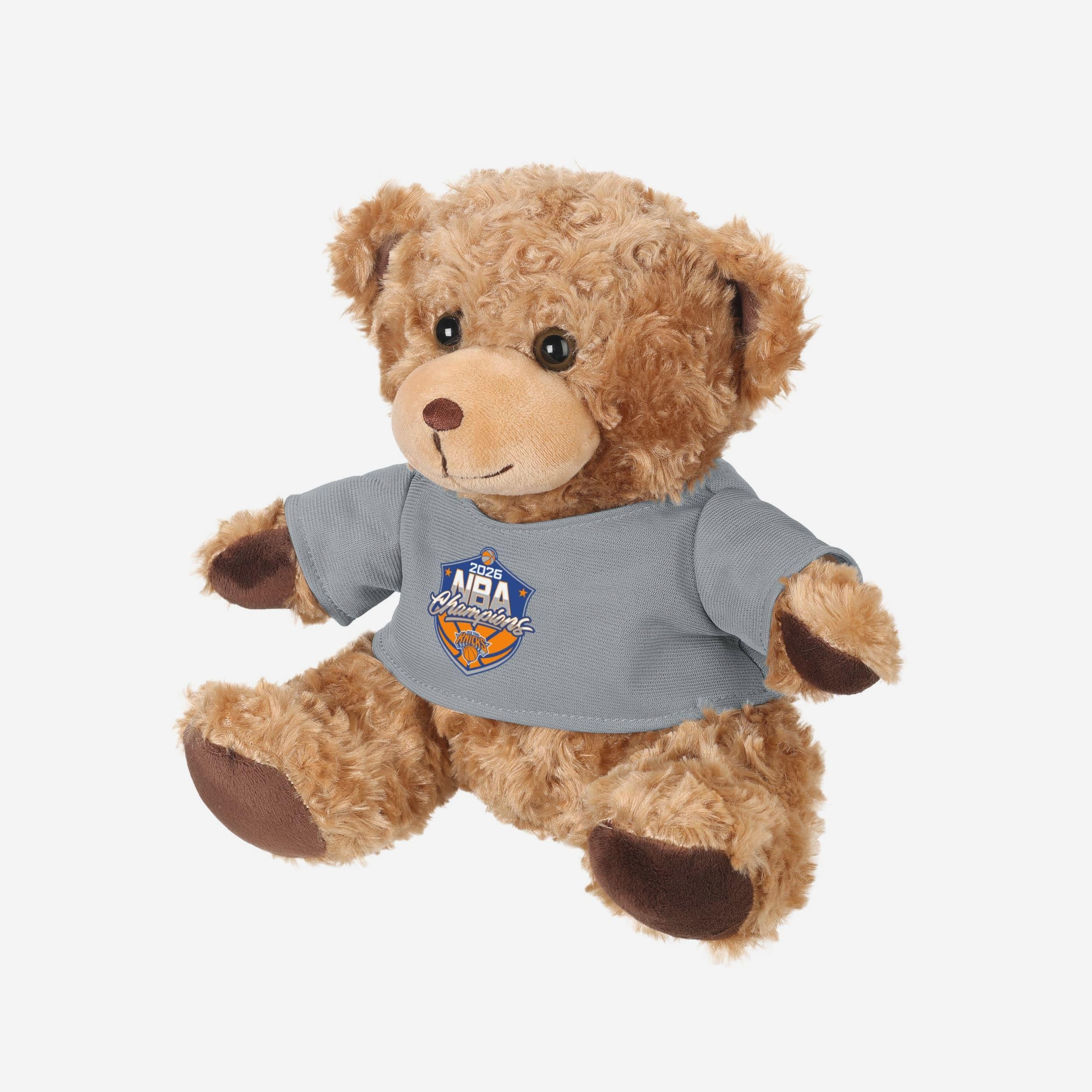 New York Knicks 2026 NBA Champions Seated Shirt Bear - Image 3