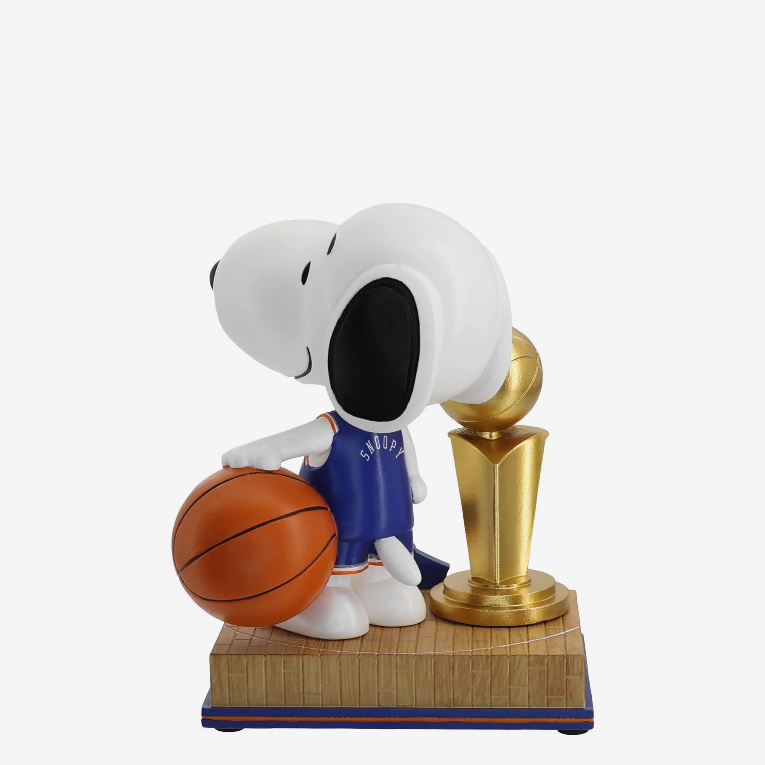 New York Knicks 2026 NBA Champions Snoopy Peanuts Bobblehead - Image 2