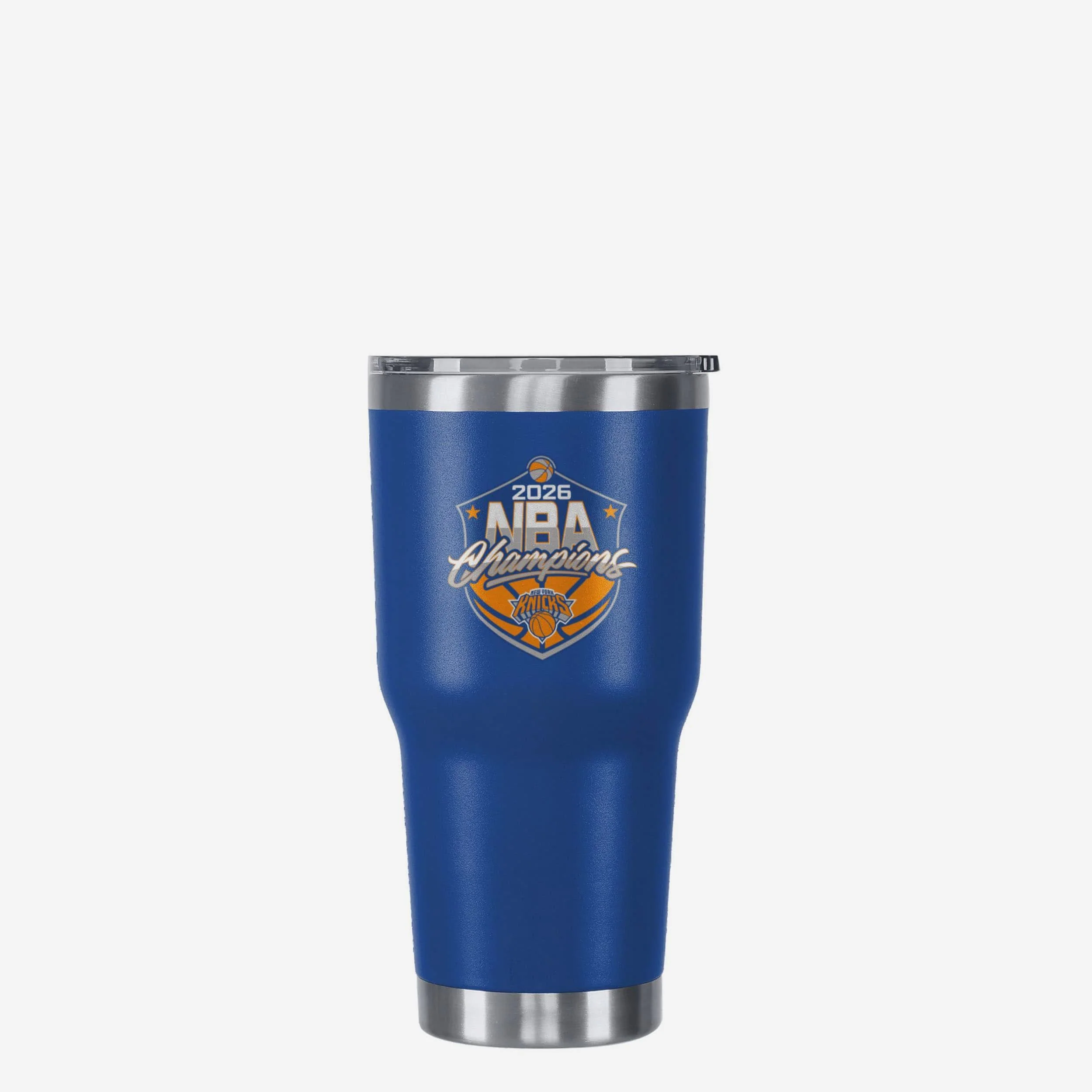 New York Knicks 2026 NBA Champions Team Logo 30 Oz Tumbler