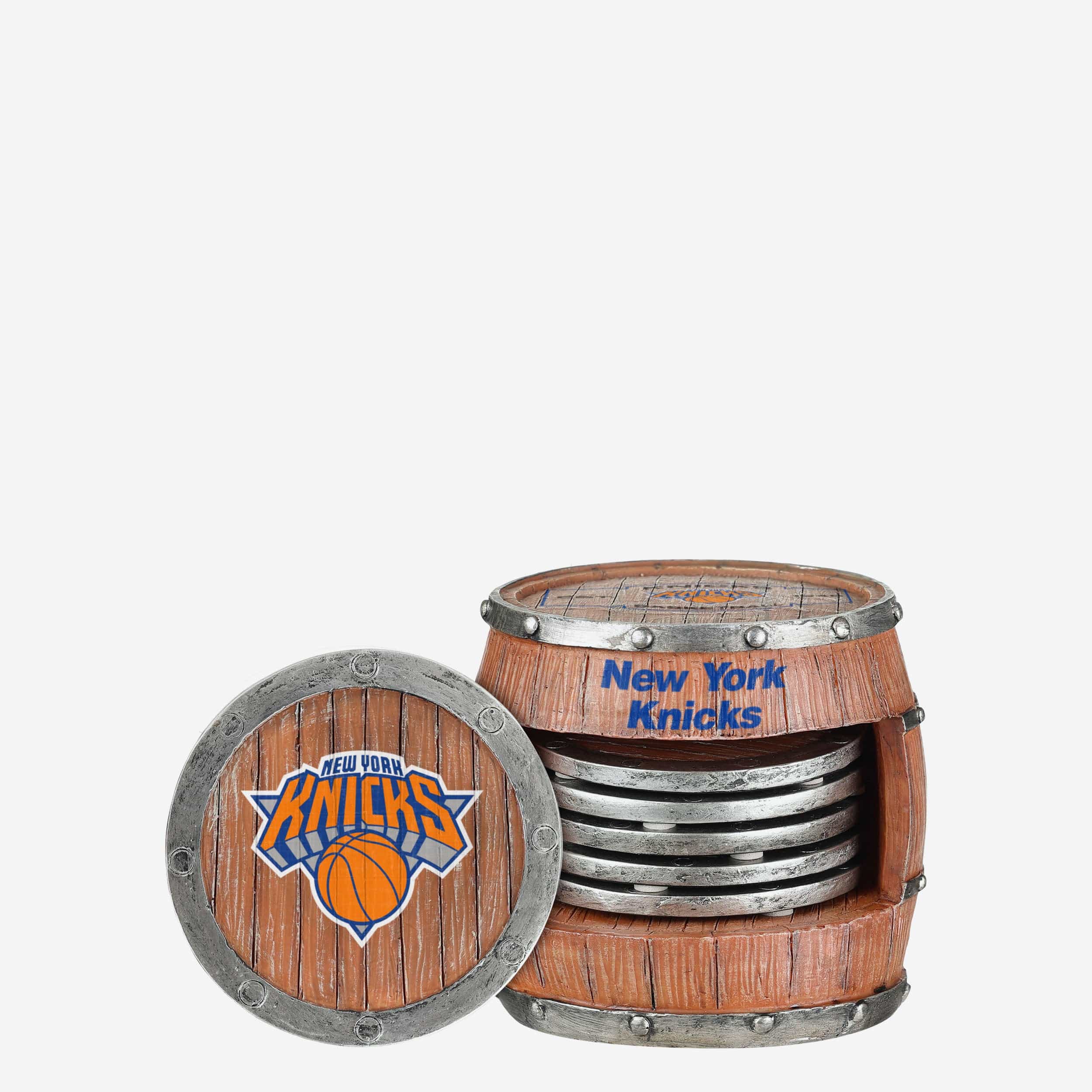 New York Knicks 5 Pack Barrel Coaster Set