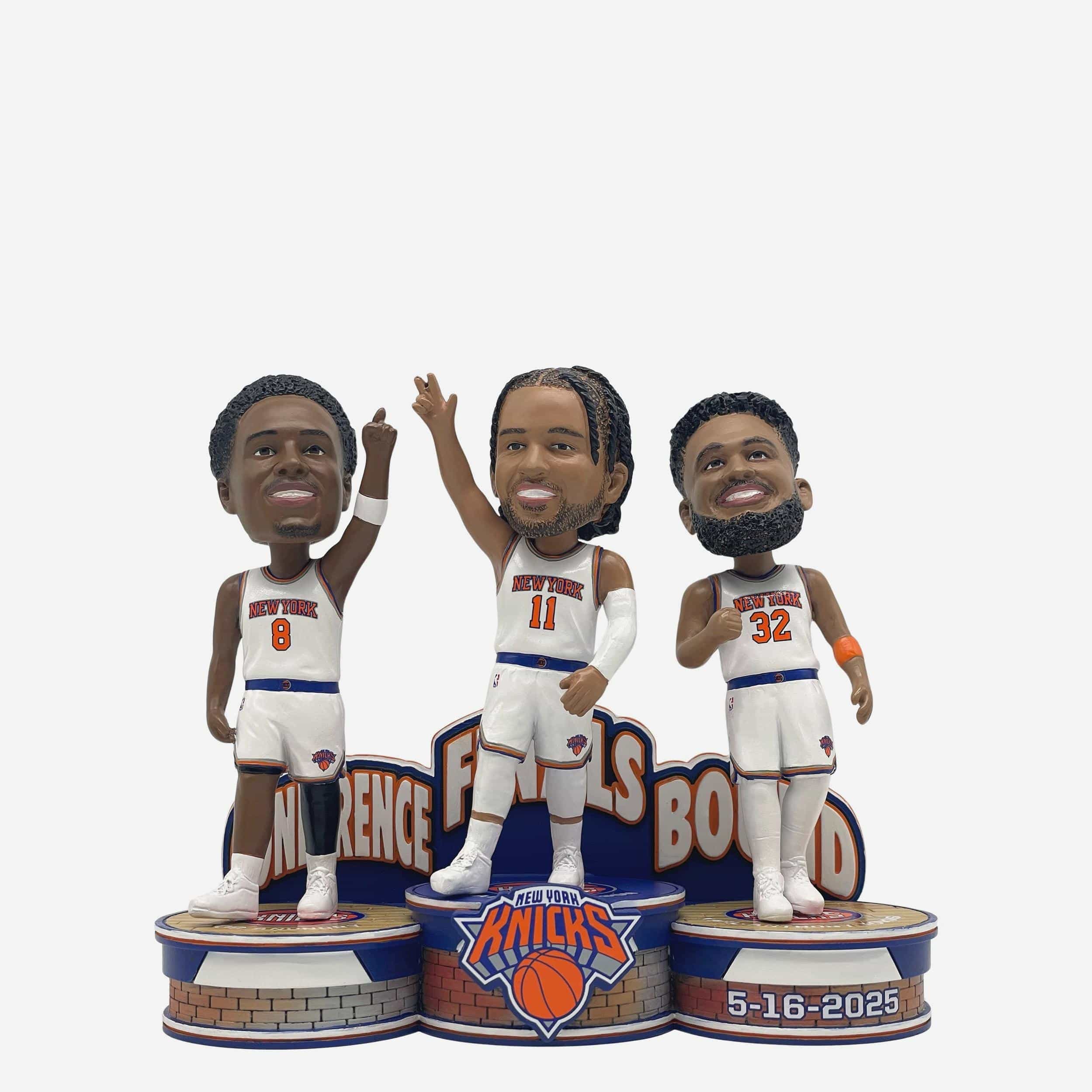 New York Knicks Eastern Conference Bound Triple Bobblehead