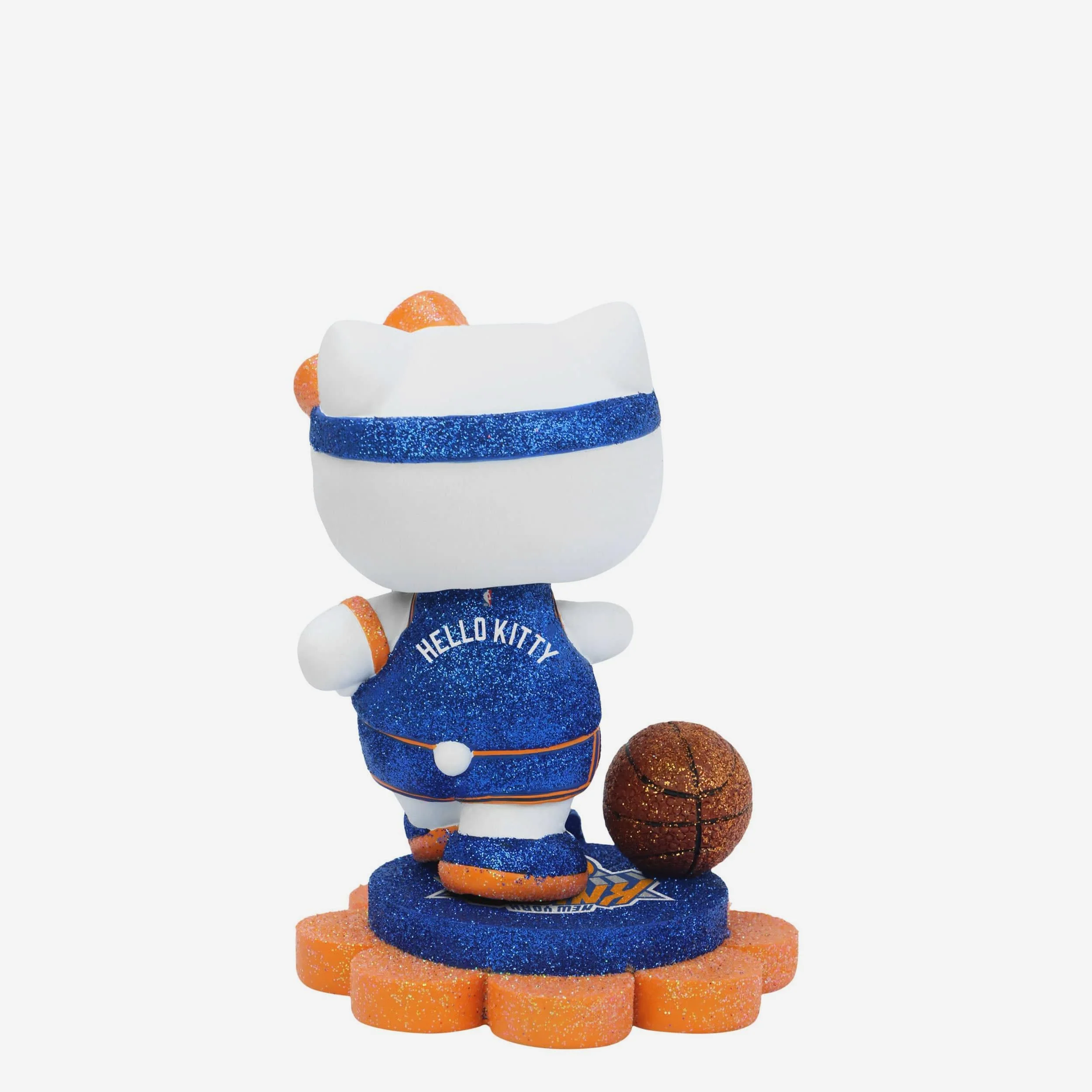New York Knicks Hello Kitty® Glitter Mini Bobblehead - Image 5
