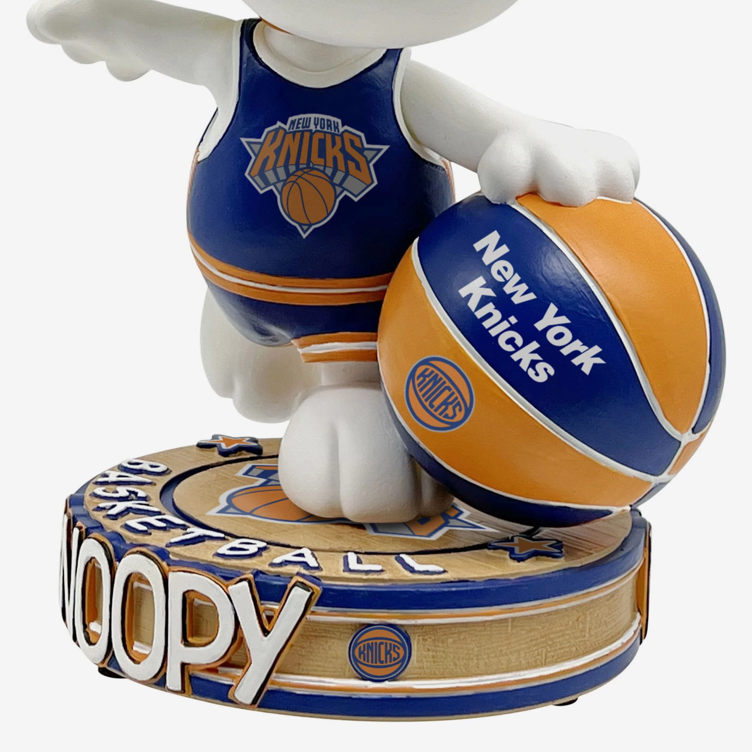 New York Knicks Snoopy Peanuts Bighead Bobblehead - Image 3