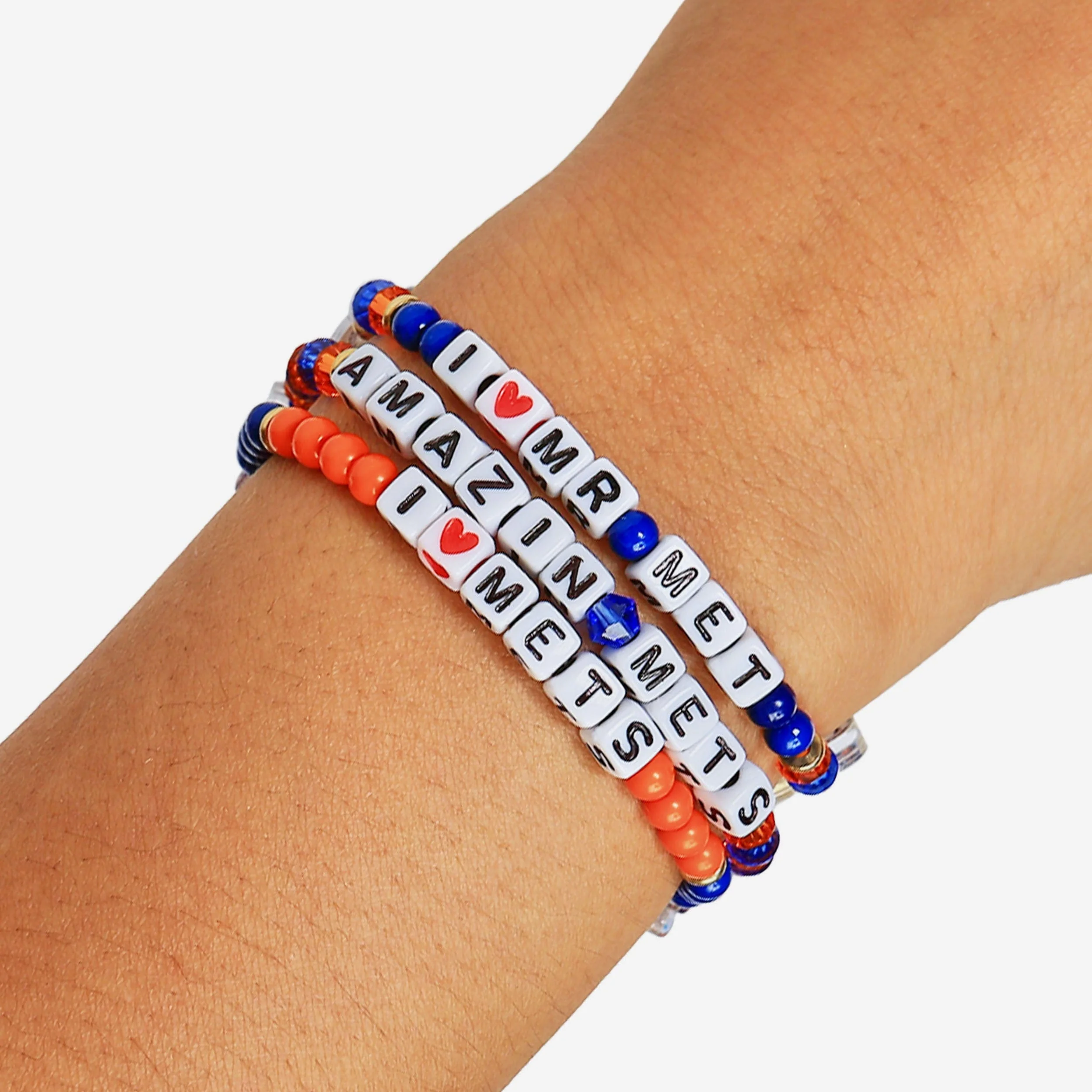 New York Mets 3 Pack Friendship Bracelet - Image 4