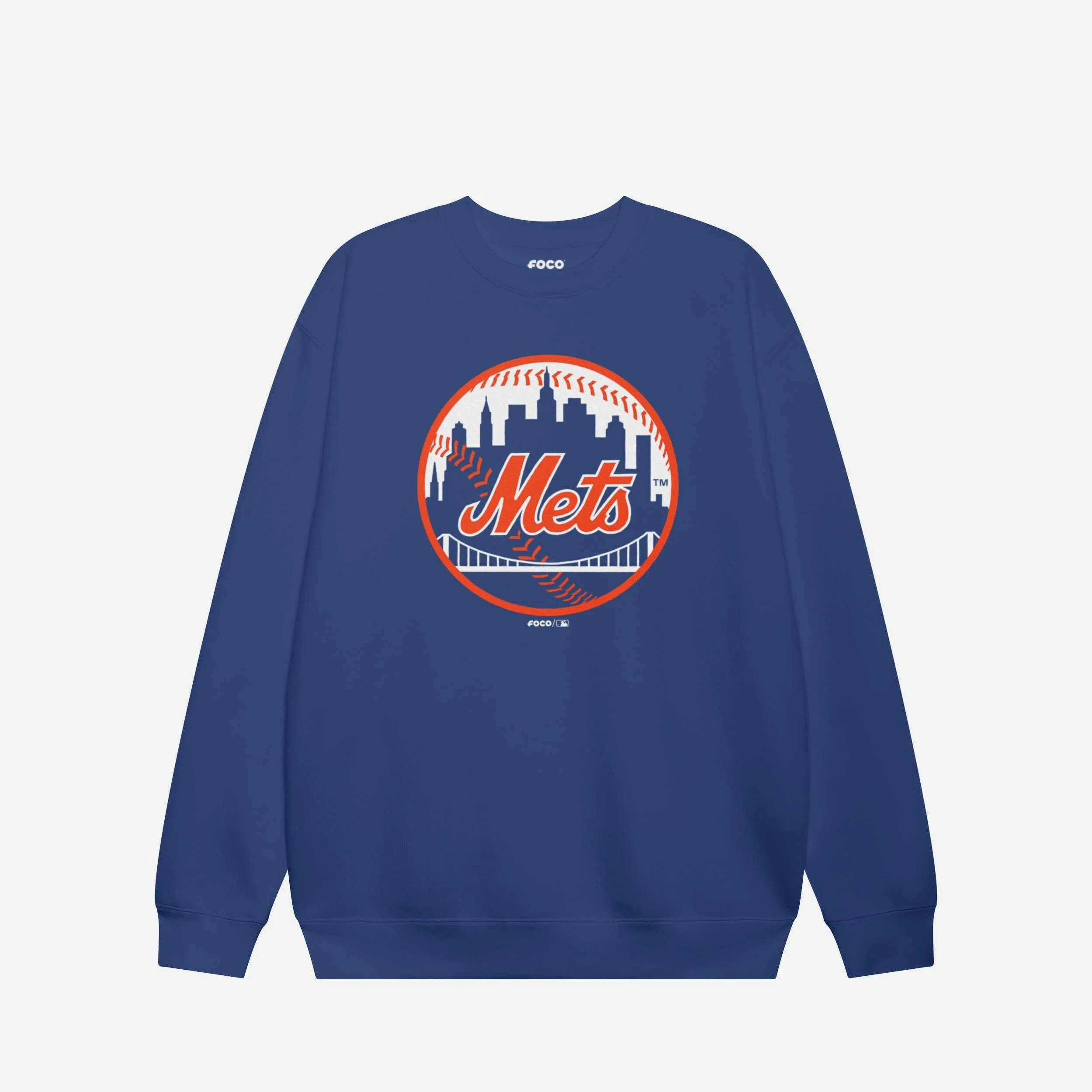 New York Mets Alternate Logo Crew Neck Sweatshirt