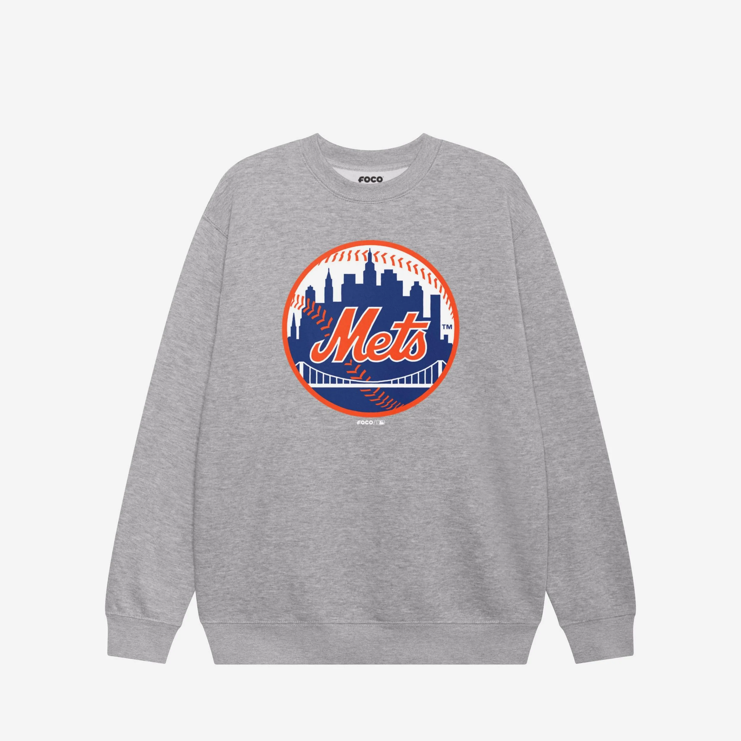 New York Mets Alternate Logo Crew Neck Sweatshirt - Image 5