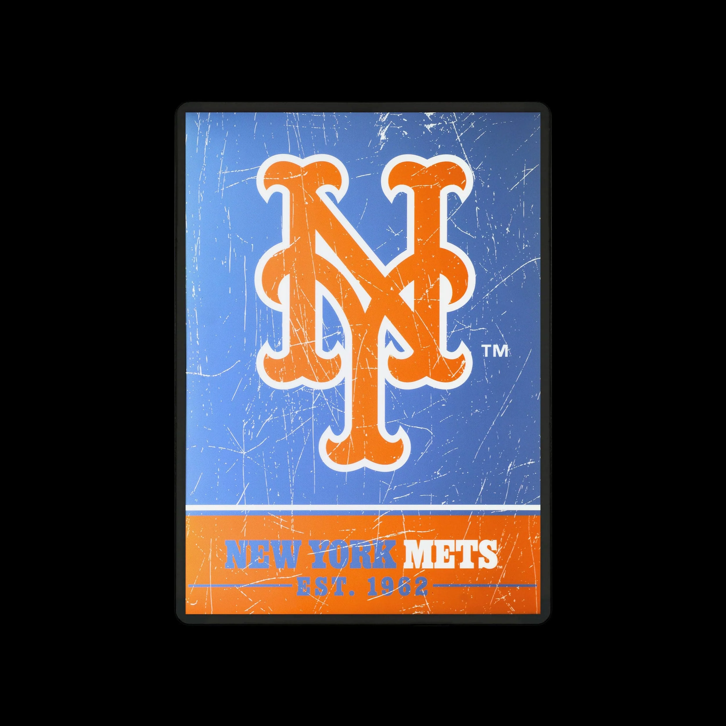 New York Mets Big Logo Backlit Sign - Image 2