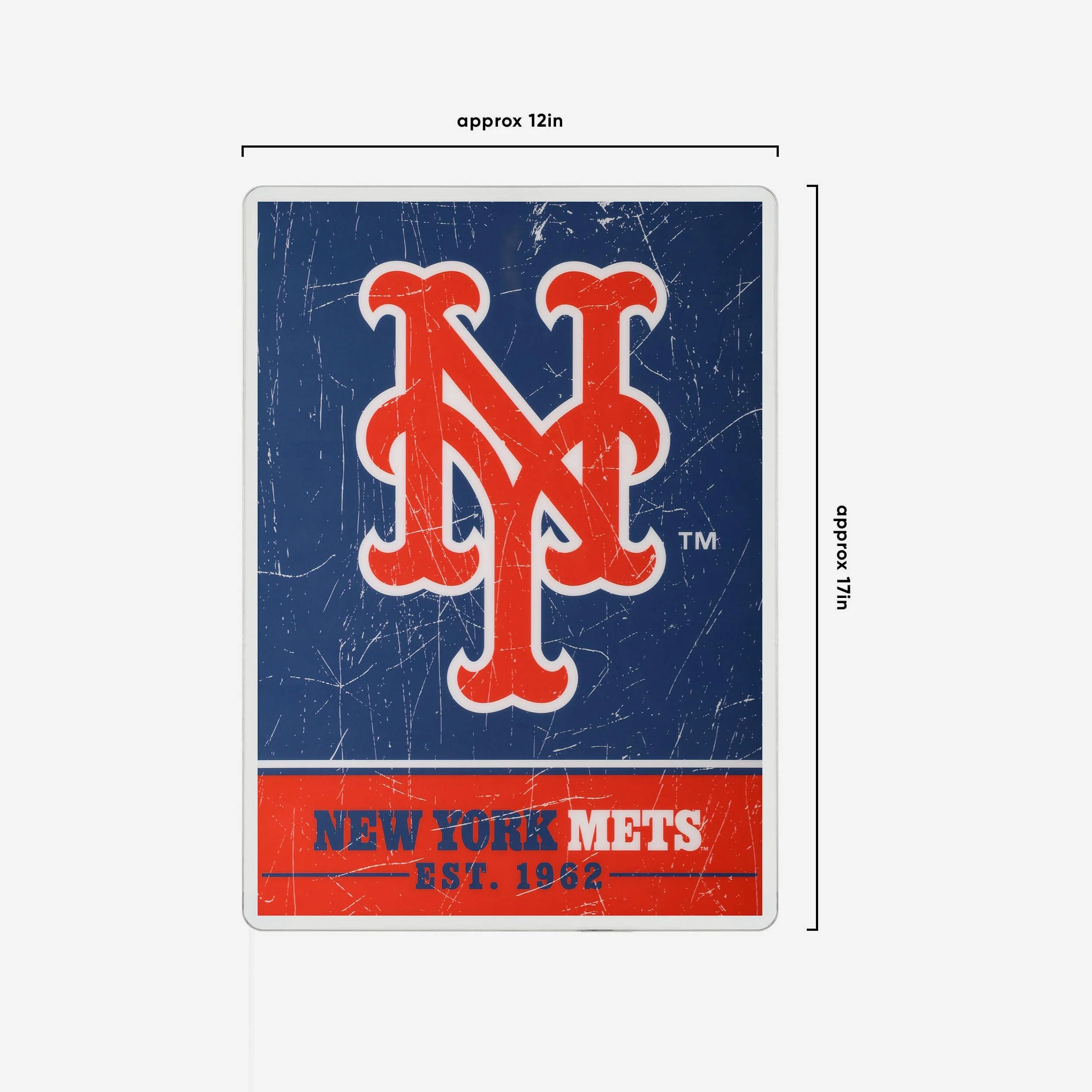 New York Mets Big Logo Backlit Sign - Image 4