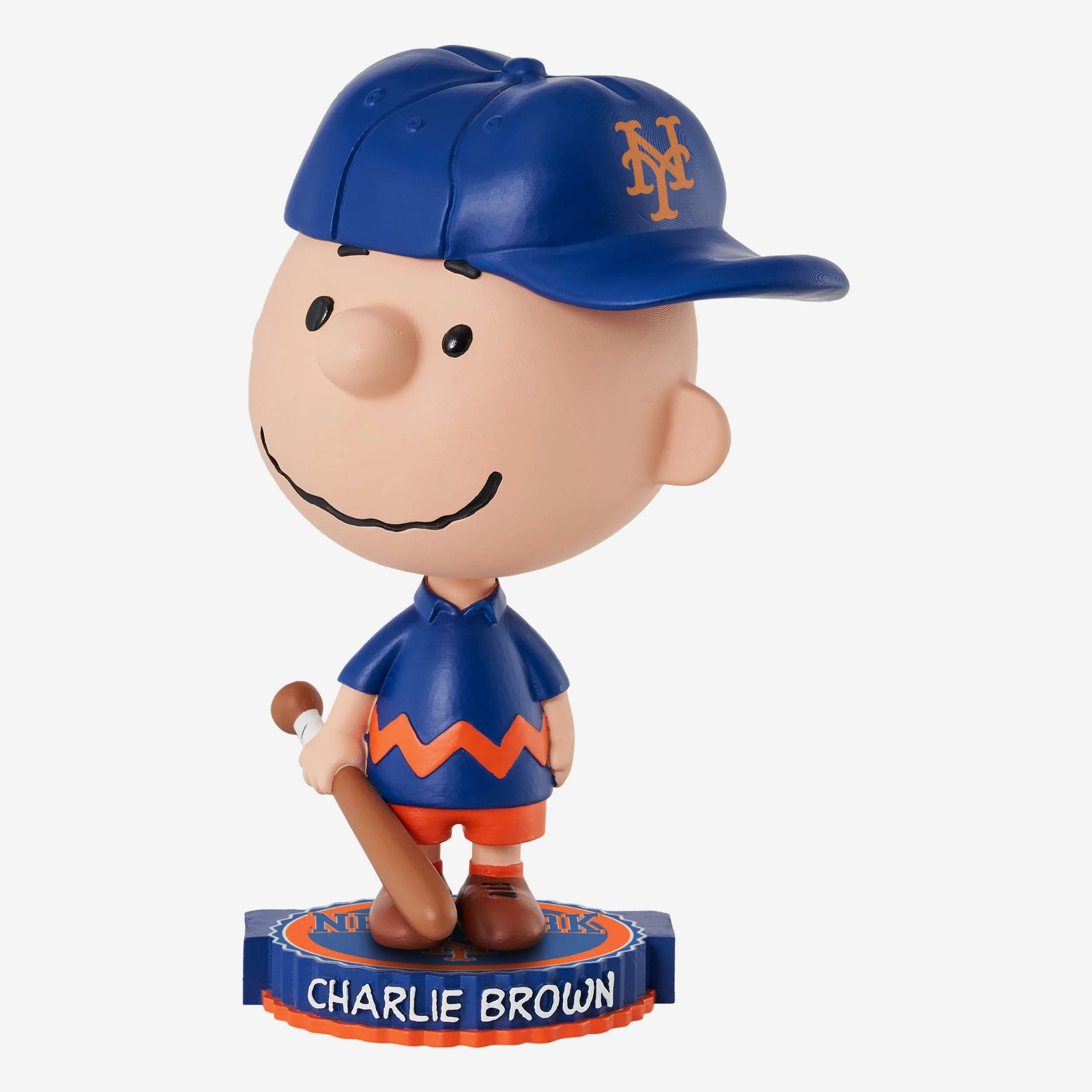 New York Mets Charlie Brown Peanuts Bighead Bobblehead
