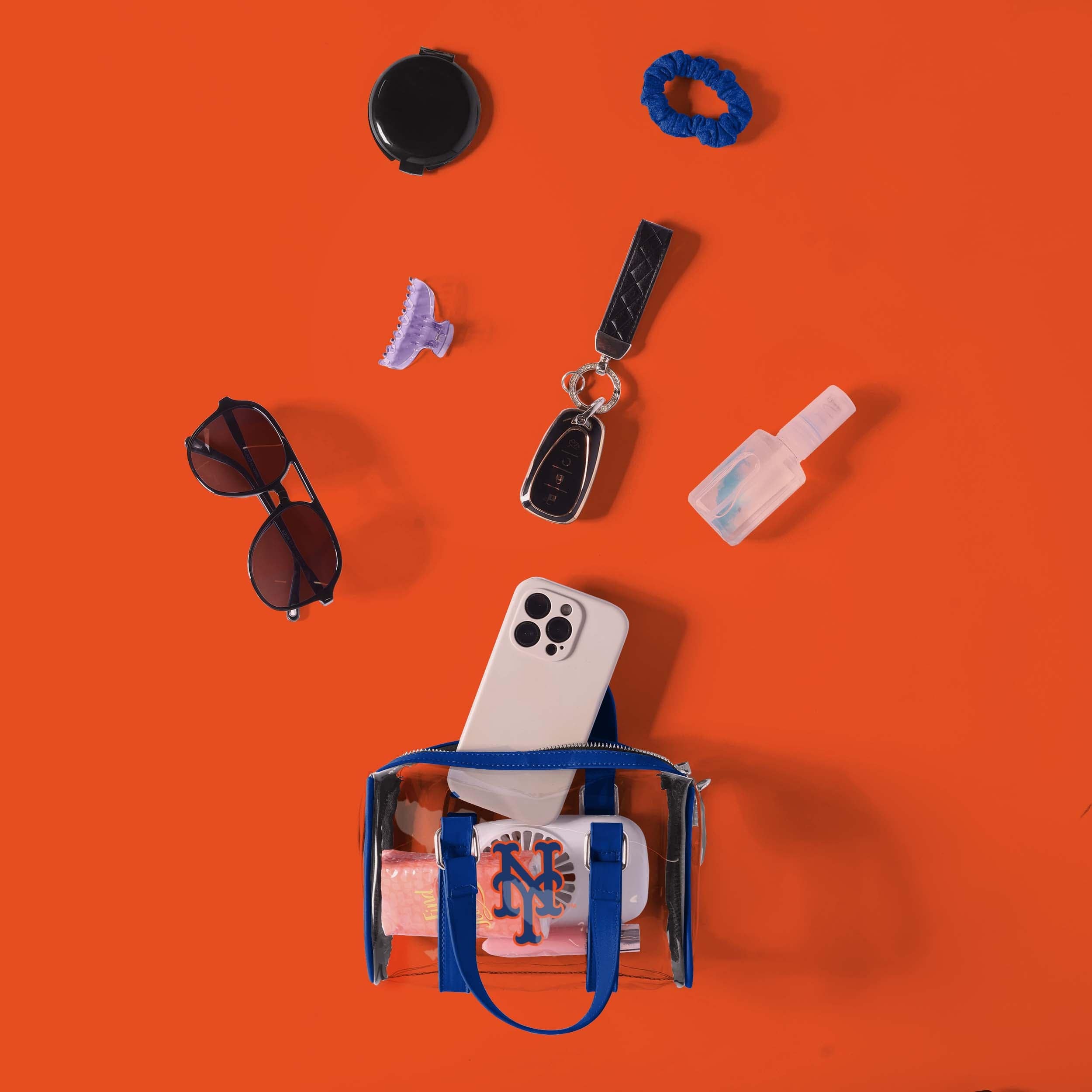 New York Mets Clear Barrel Bag - Image 3