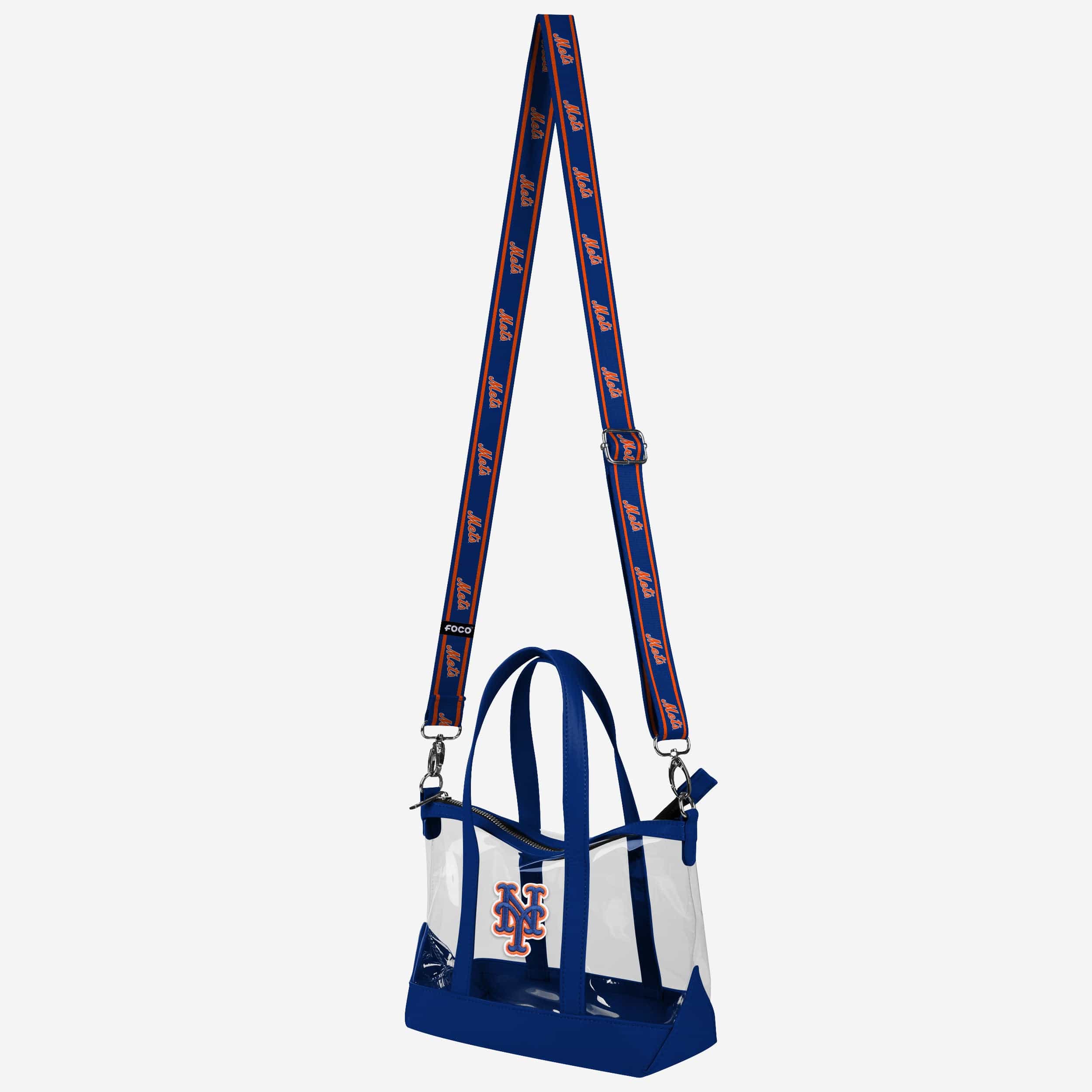New York Mets Clear Crossbody Mini Tote Bag - Image 2