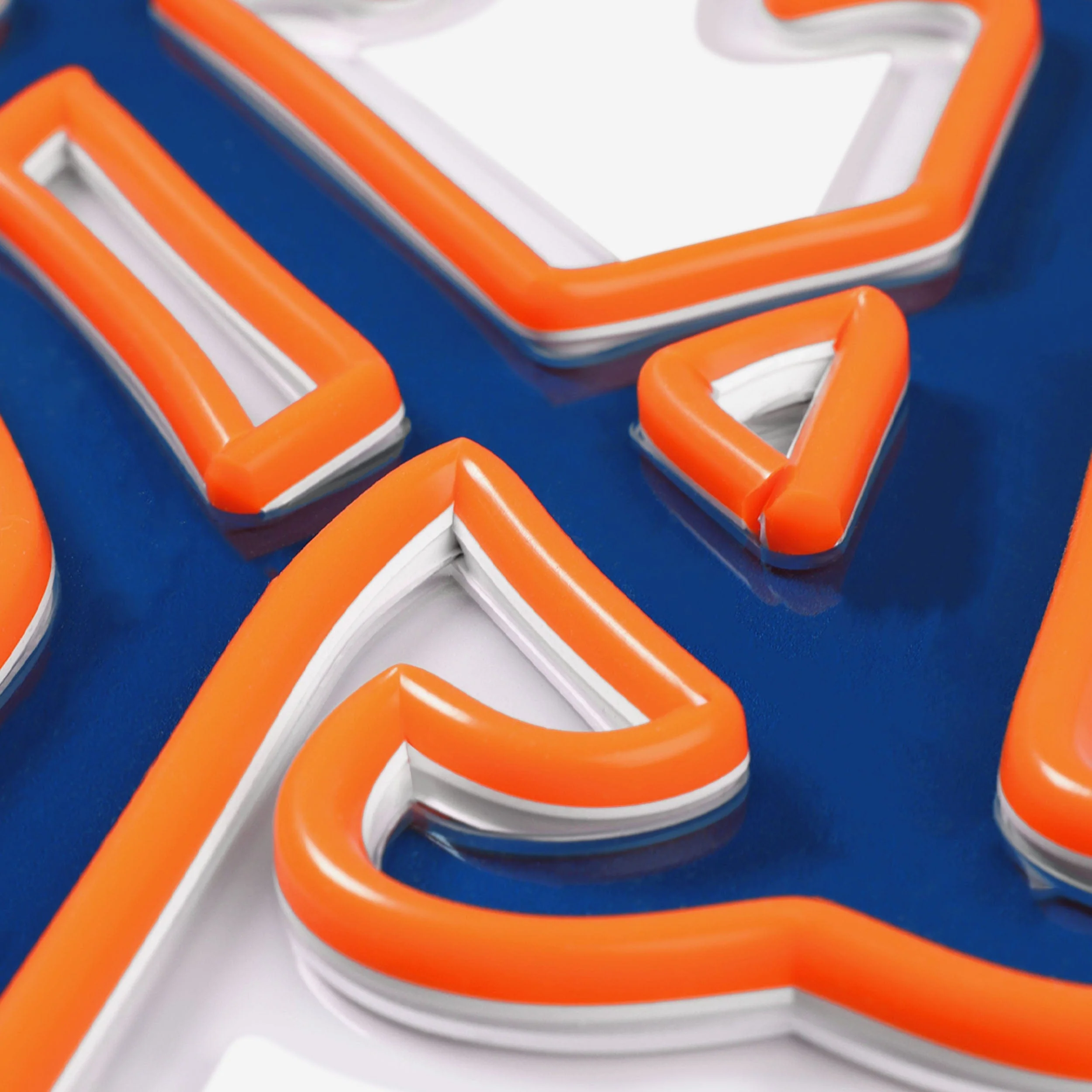 New York Mets LED Neon Light Up Team Logo Sign - Image 4
