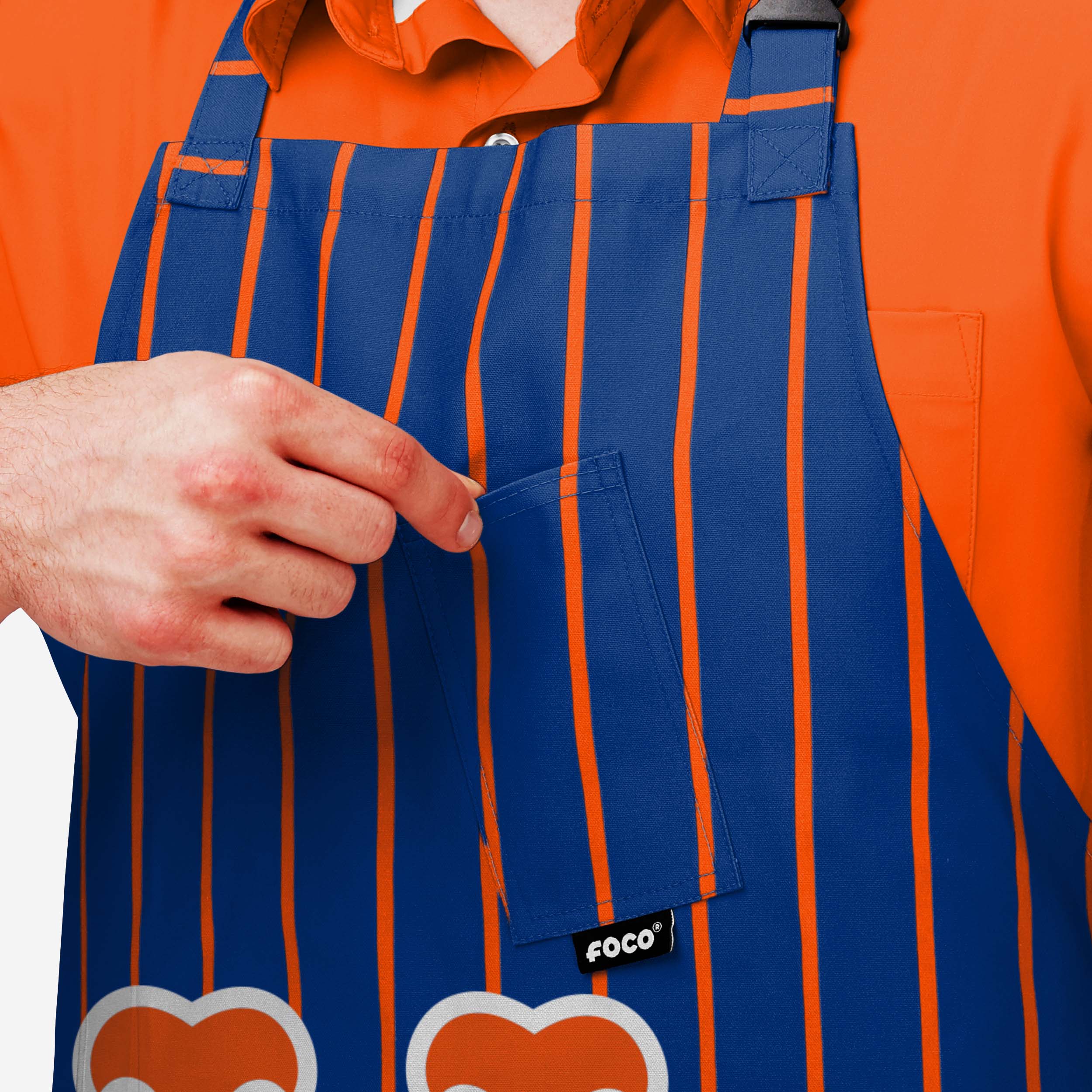New York Mets Pinstripe Apron - Image 4