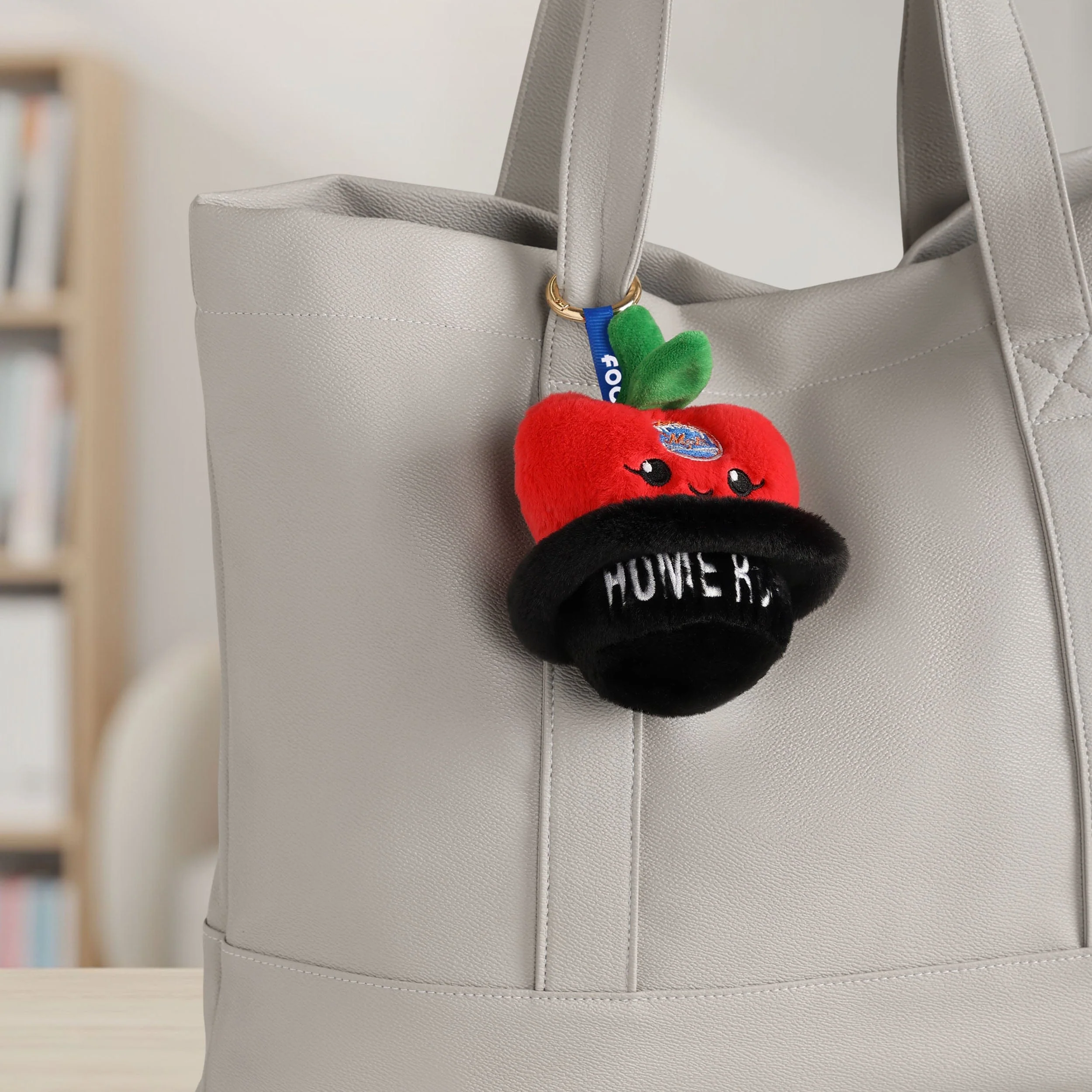 New York Mets Plush Food Bag Charm Keychain - Image 2