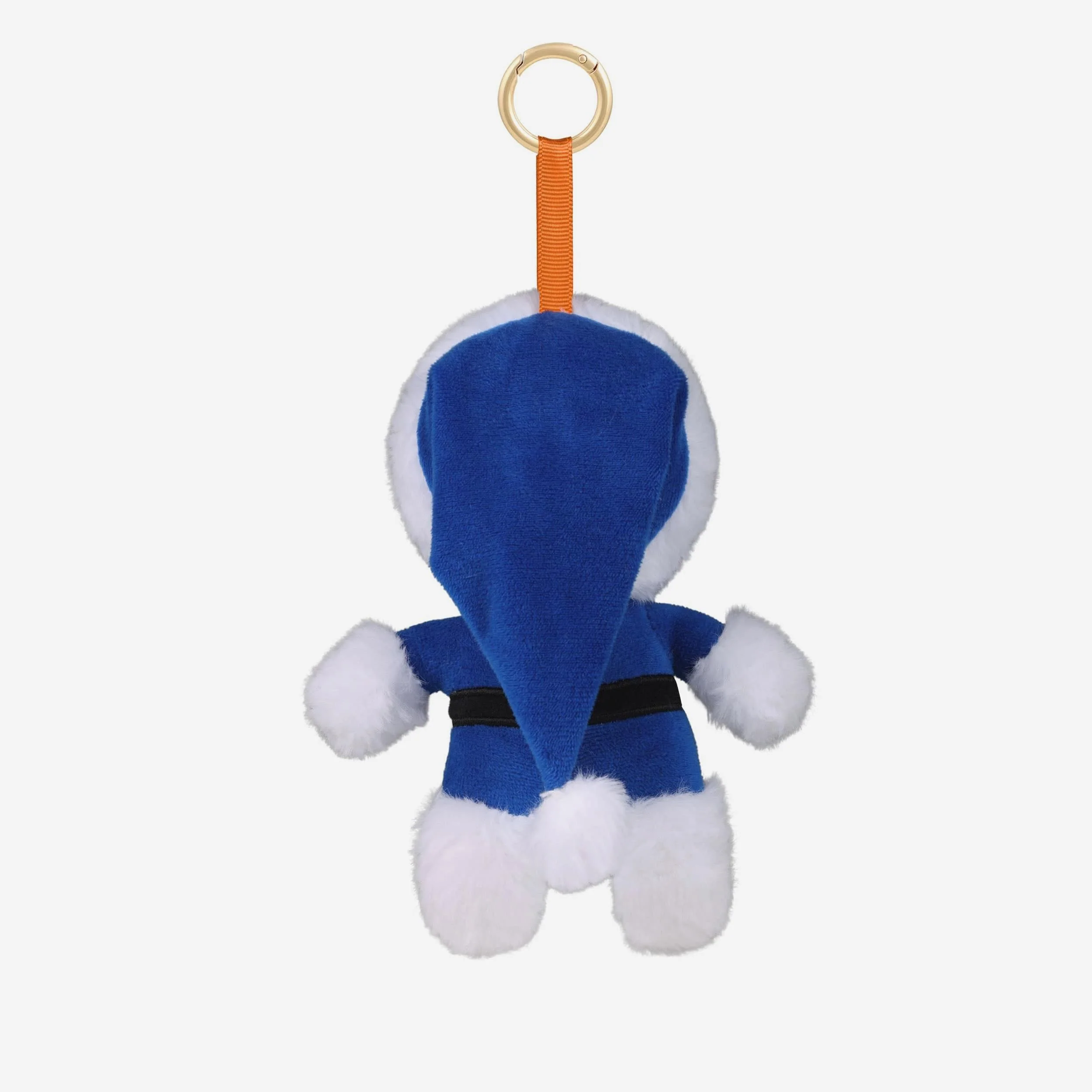 New York Mets Plush Mascot Santa Bag Charm Keychain - Image 4
