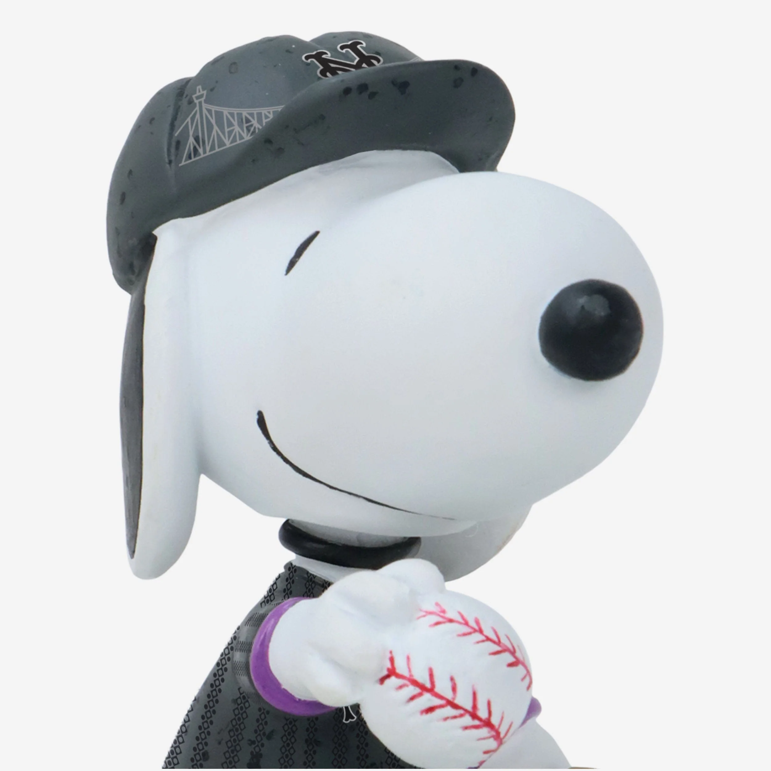 New York Mets Snoopy Peanuts City Connect Bobblehead - Image 2