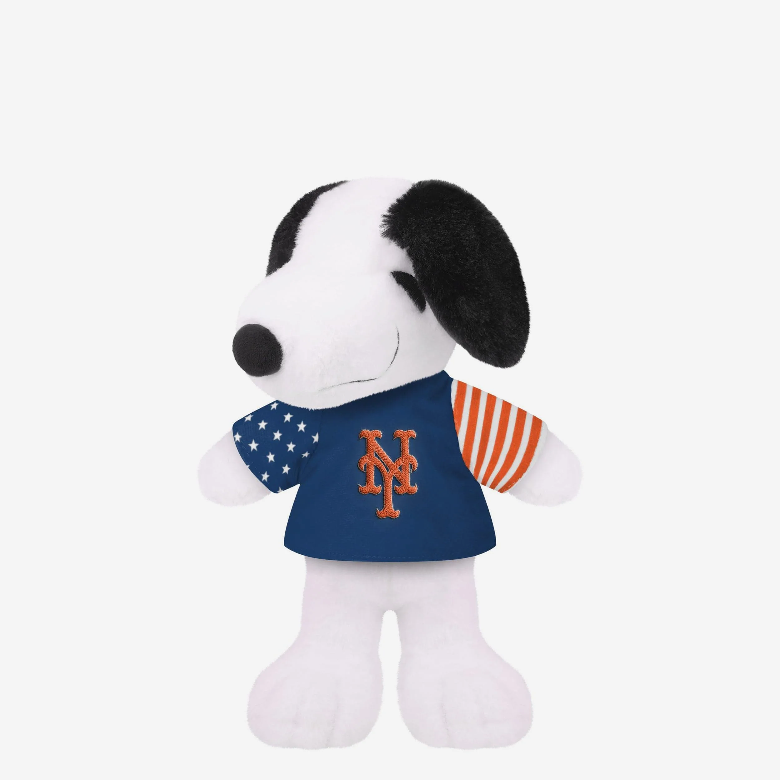 New York Mets USA Flag Snoopy Peanuts Team Jersey Plush